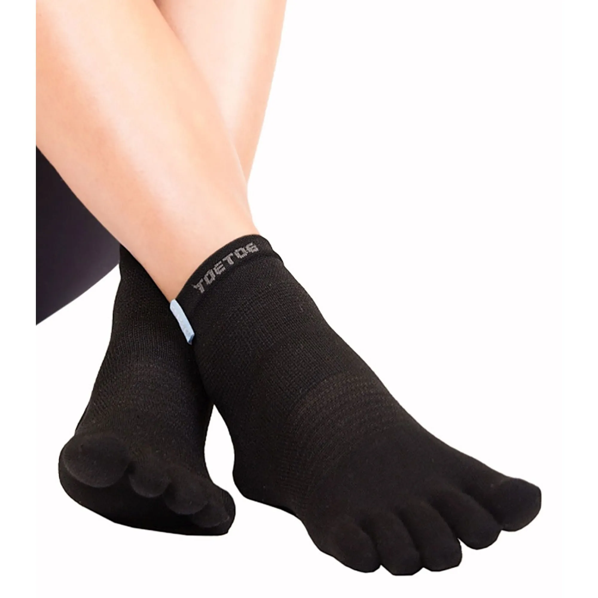 1 Pack Mens & Ladies Outdoor Trainer Liner Toe Socks