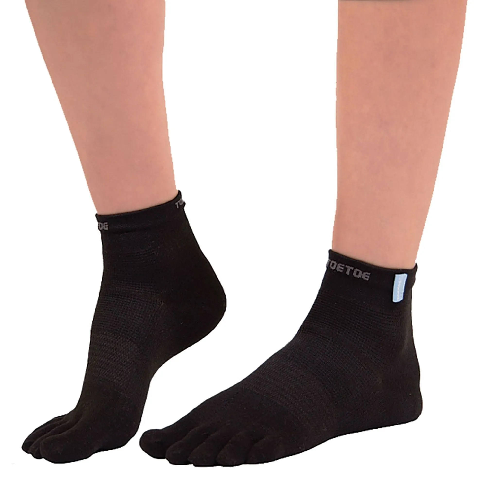 1 Pack Mens & Ladies Outdoor Trainer Liner Toe Socks