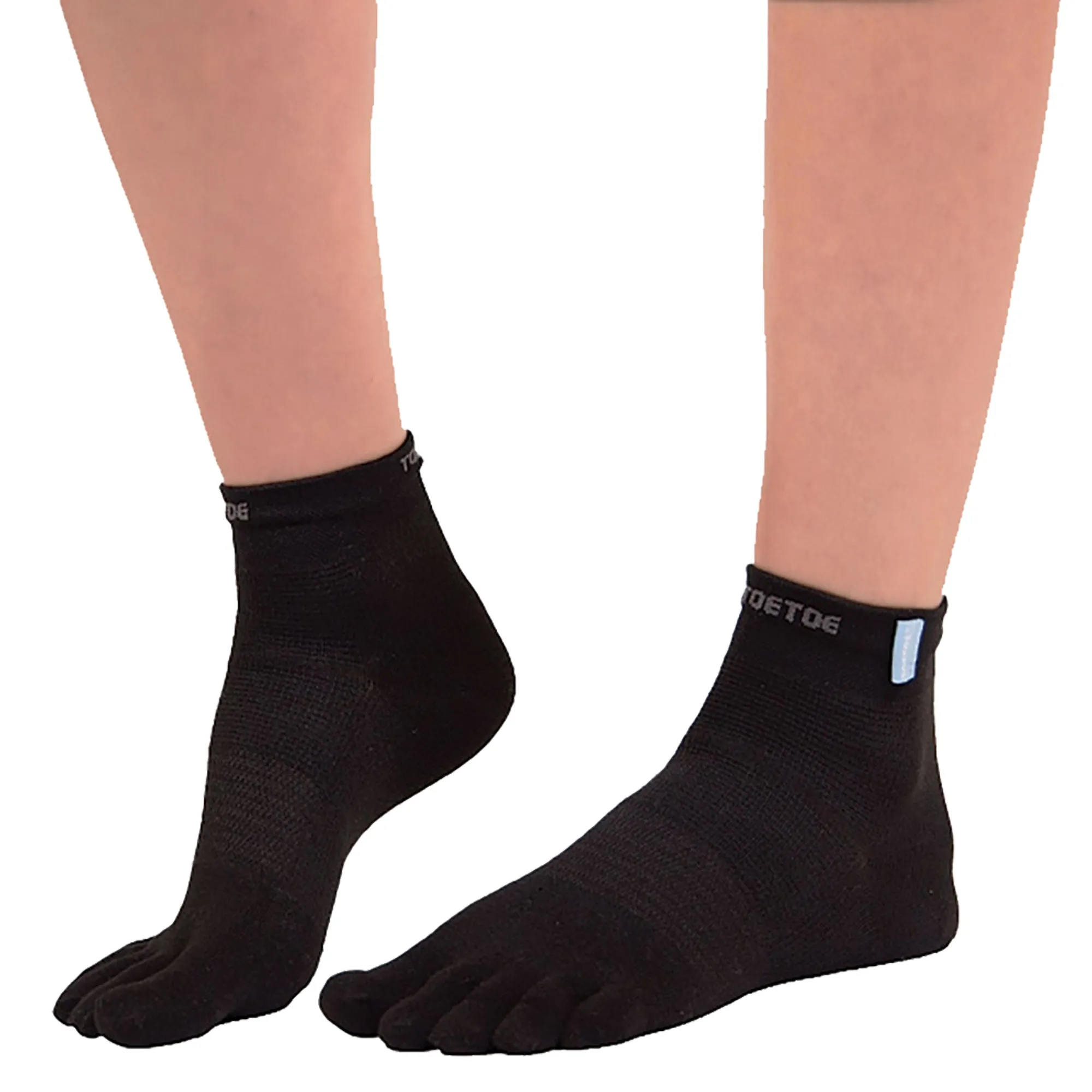 1 Pack Mens & Ladies Outdoor Trainer Liner Toe Socks