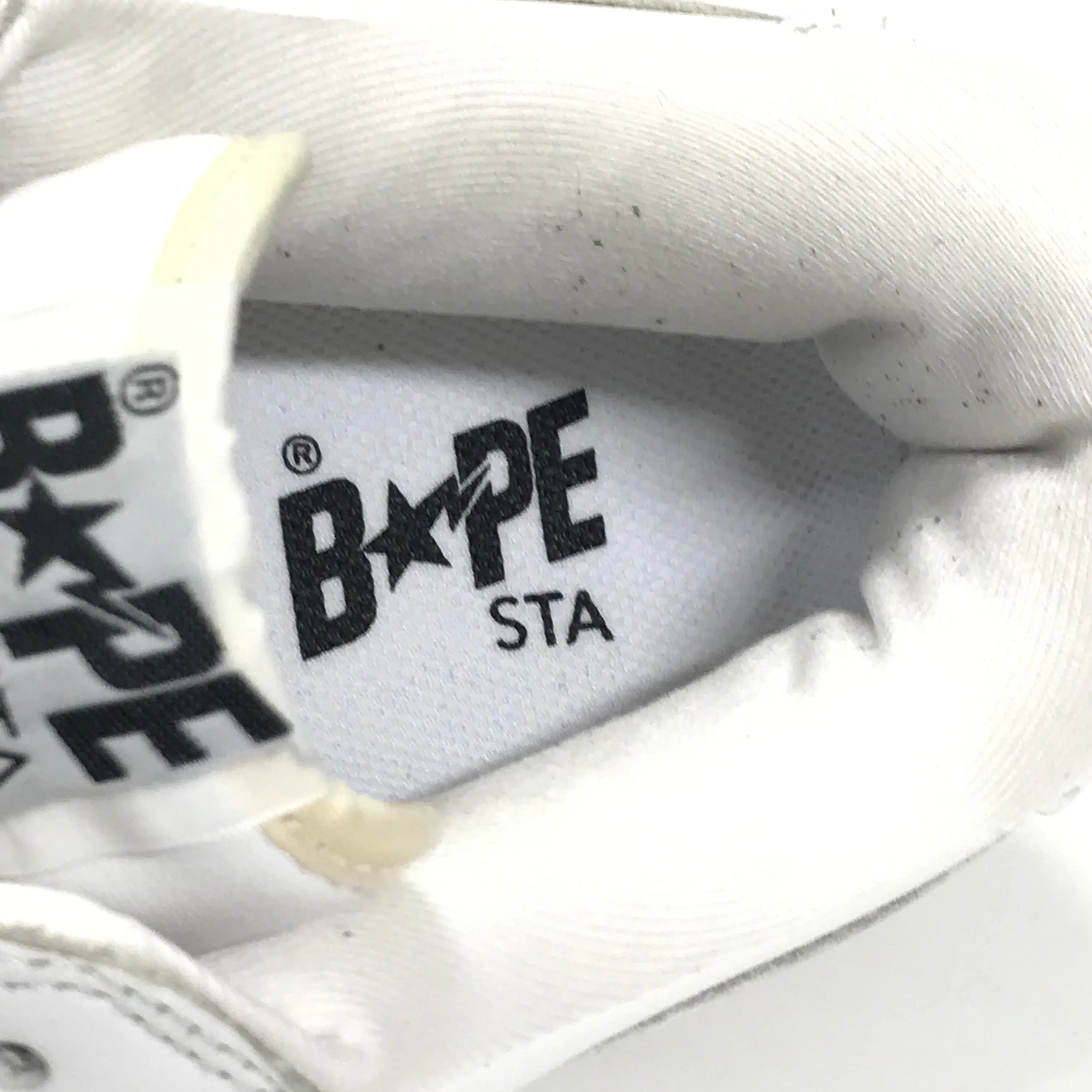 [10] A Bathing Ape Bape Sta OG White
