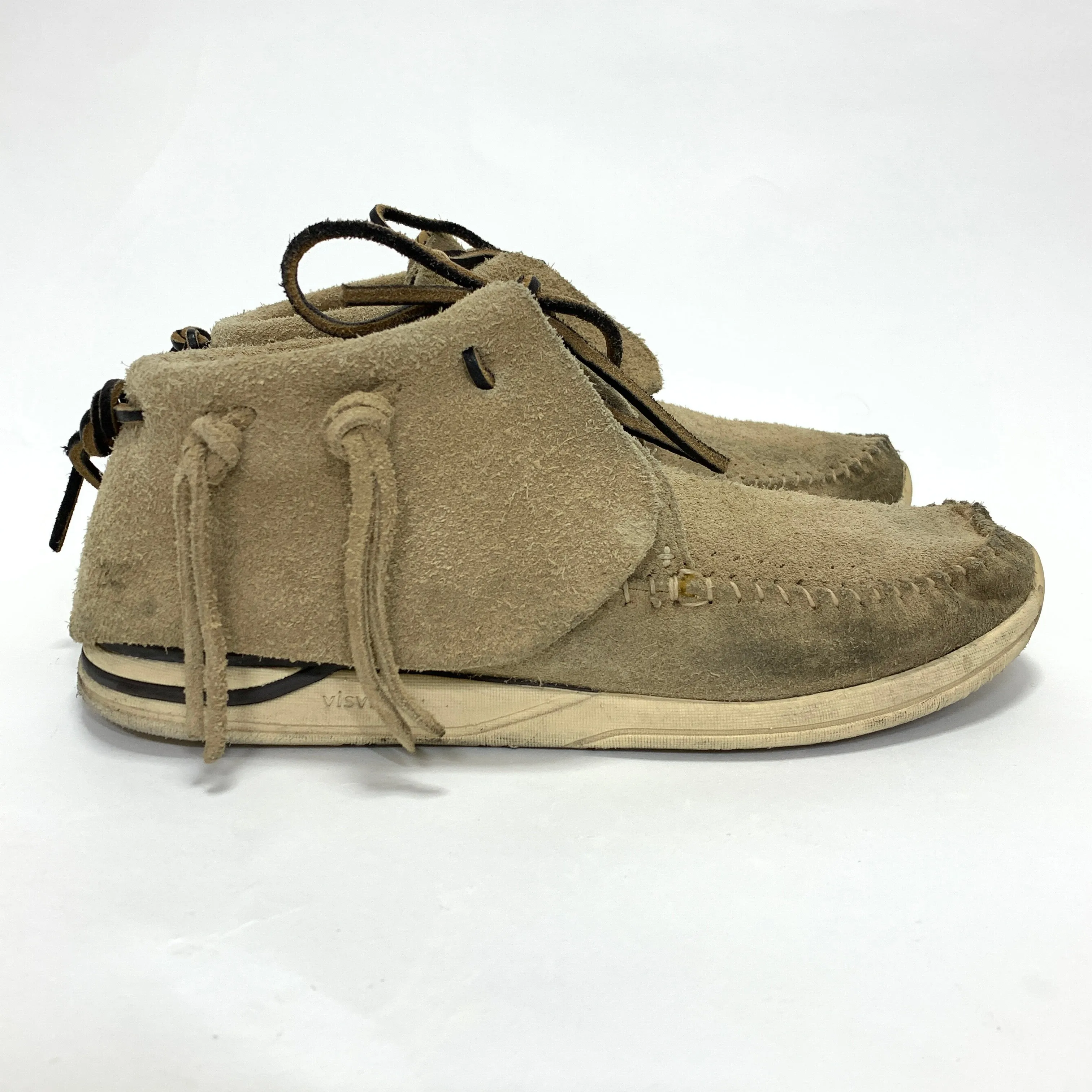 [10] Visvim FBT Lhamo Folk Suede