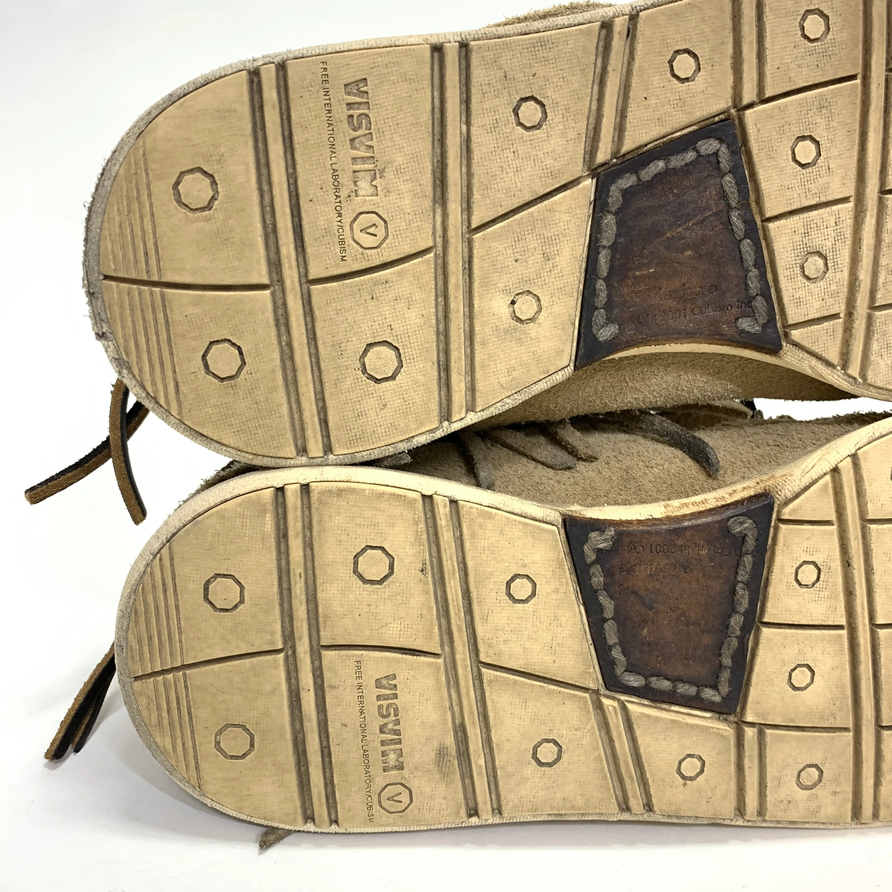 [10] Visvim FBT Lhamo Folk Suede