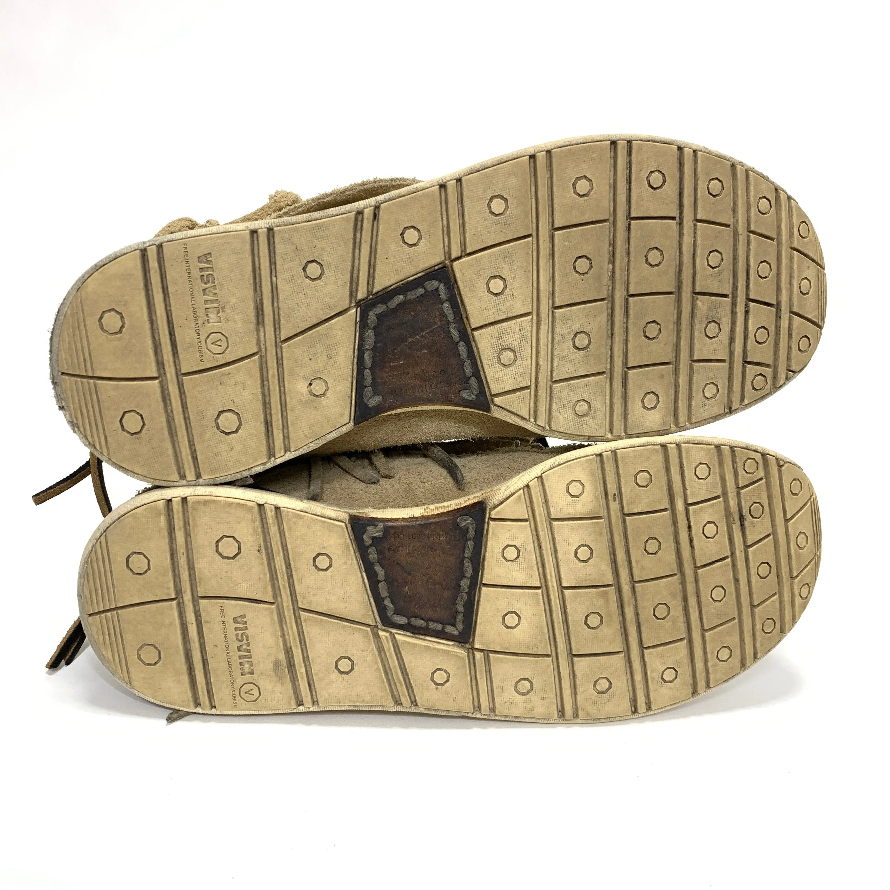 [10] Visvim FBT Lhamo Folk Suede