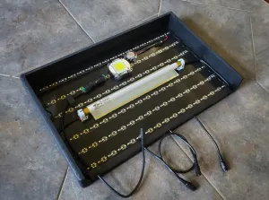18" x 12" LED / UVB T5 Light Panel / Spot Light