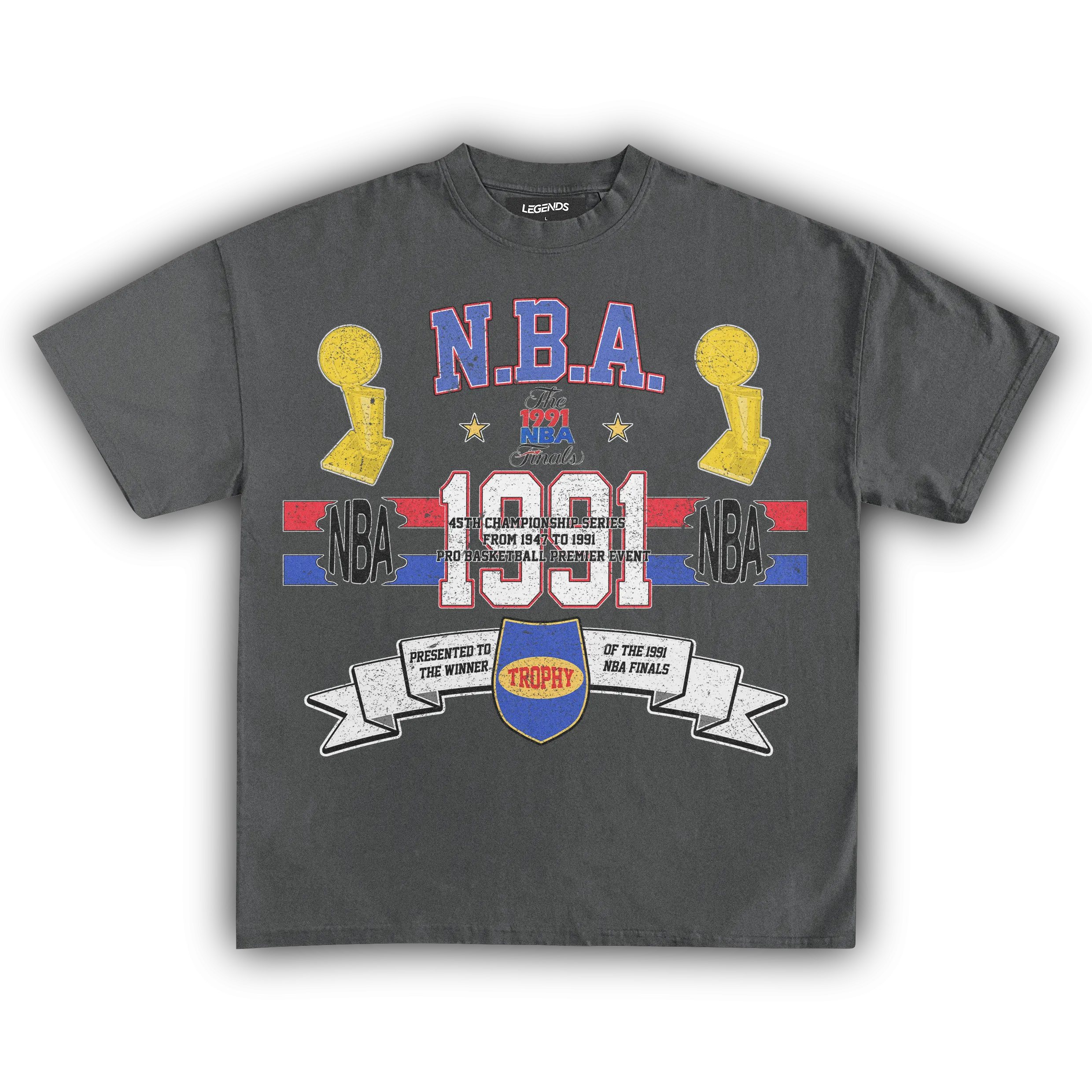 1991 BASKETBALL CHAMPIONS VINTAGE TEE