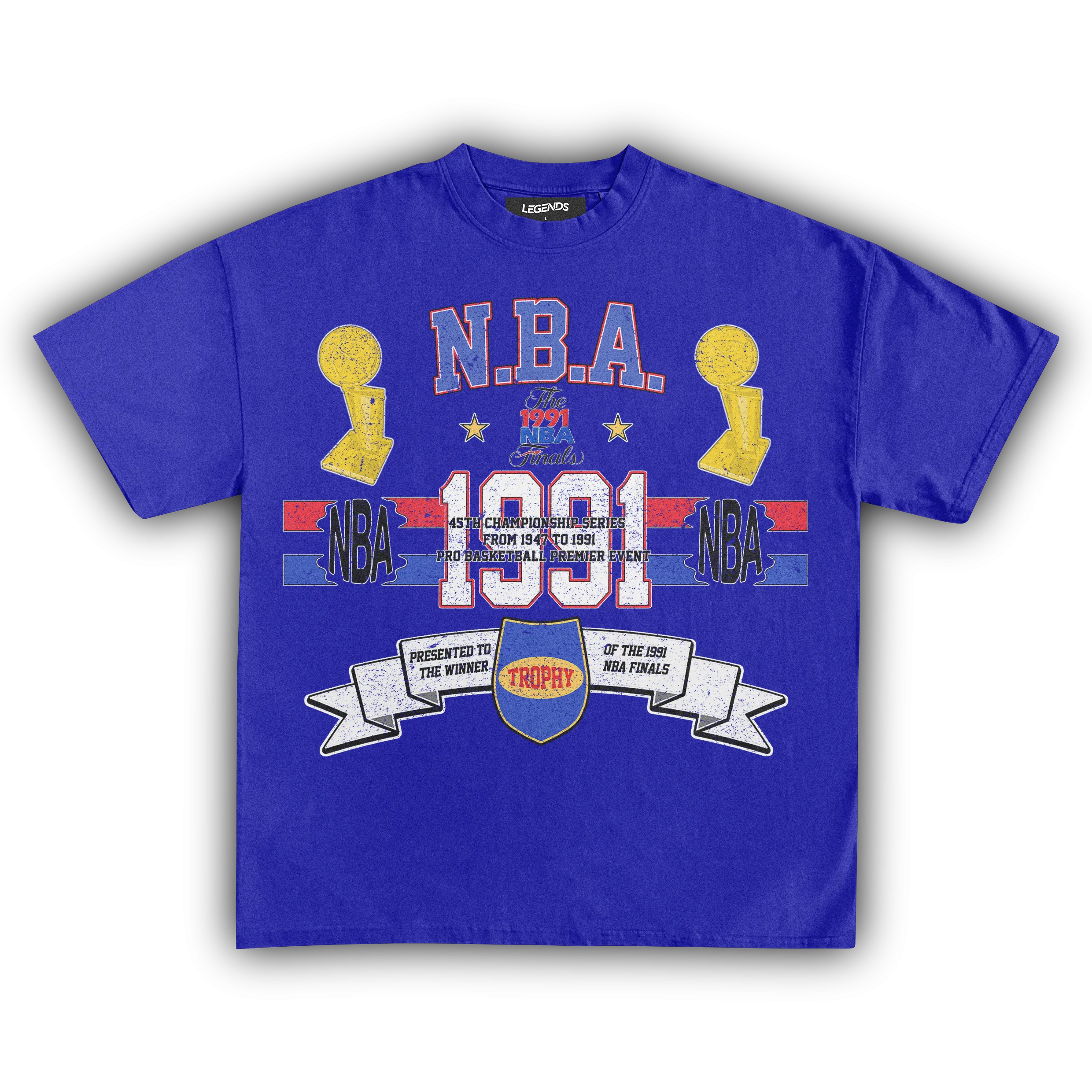 1991 BASKETBALL CHAMPIONS VINTAGE TEE