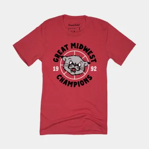 1992 Cincinnati Bearcats Basketball Vintage Tee