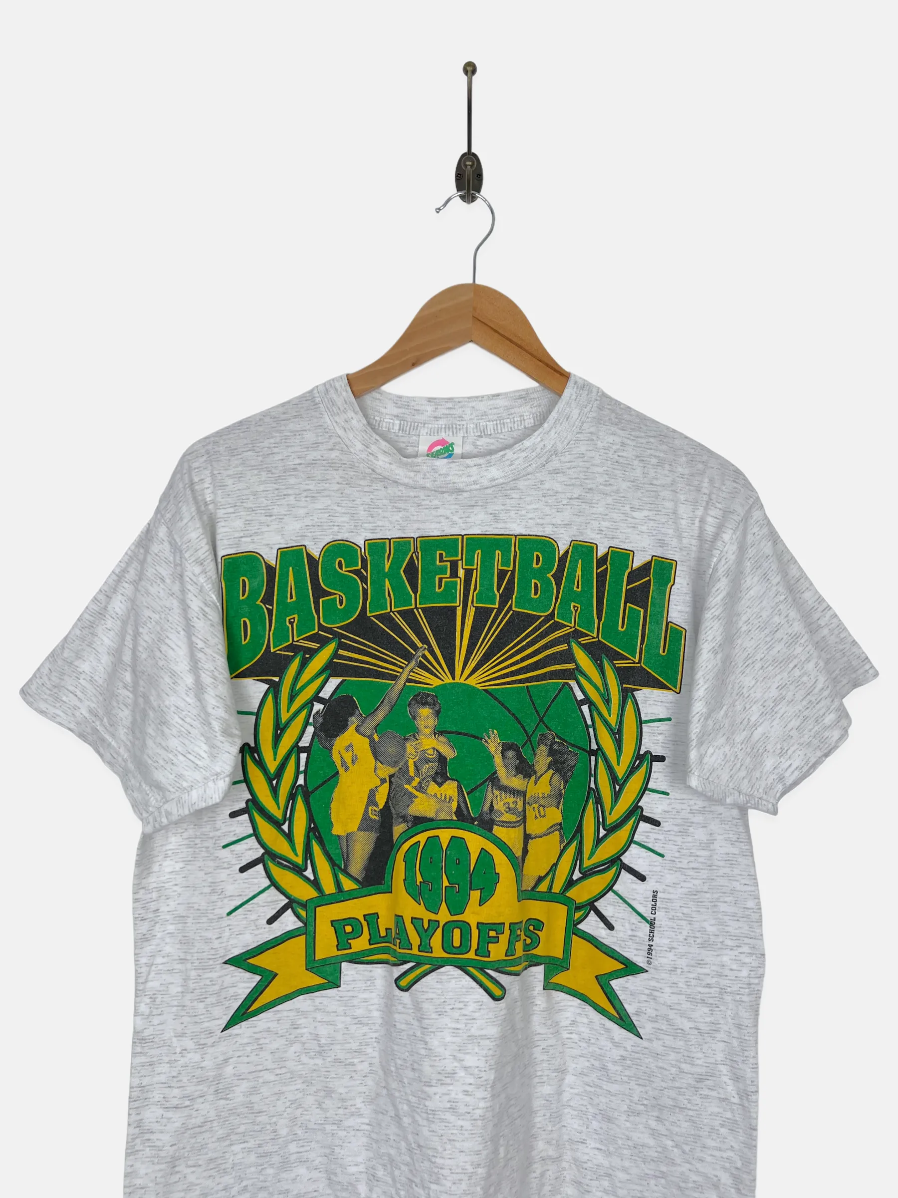 1994 Basketball Playoffs USA Made Vintage T-Shirt Size 12