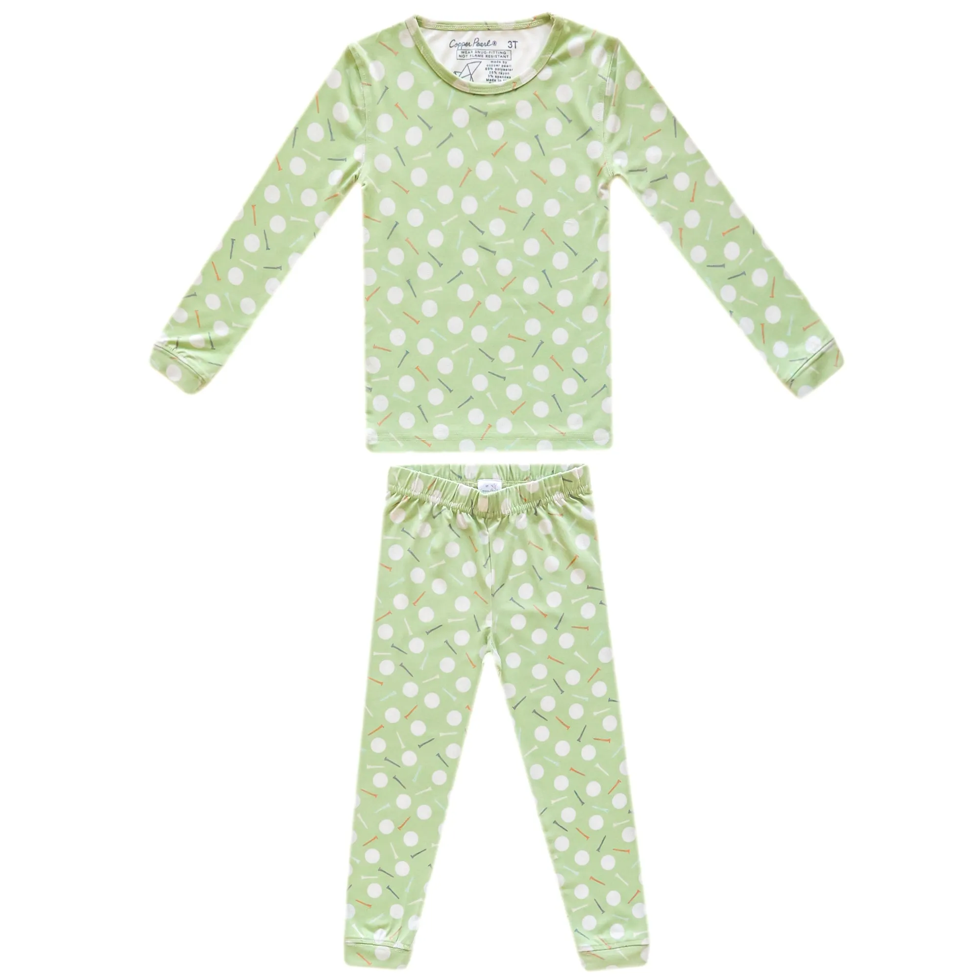 2pc Long Sleeve Pajama Set - Bogey