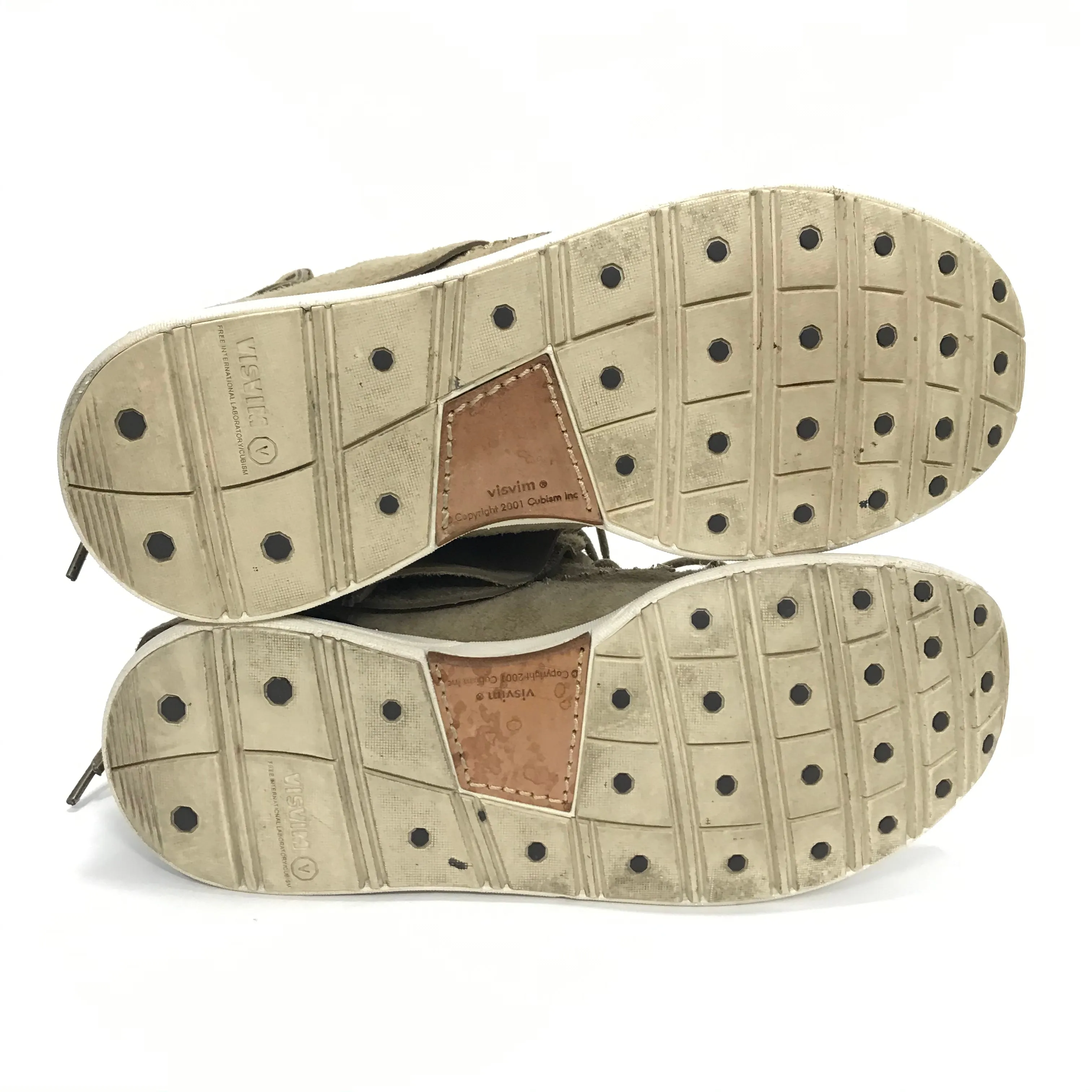 [8] Visvim FBT Lhamo Folk Suede Sand