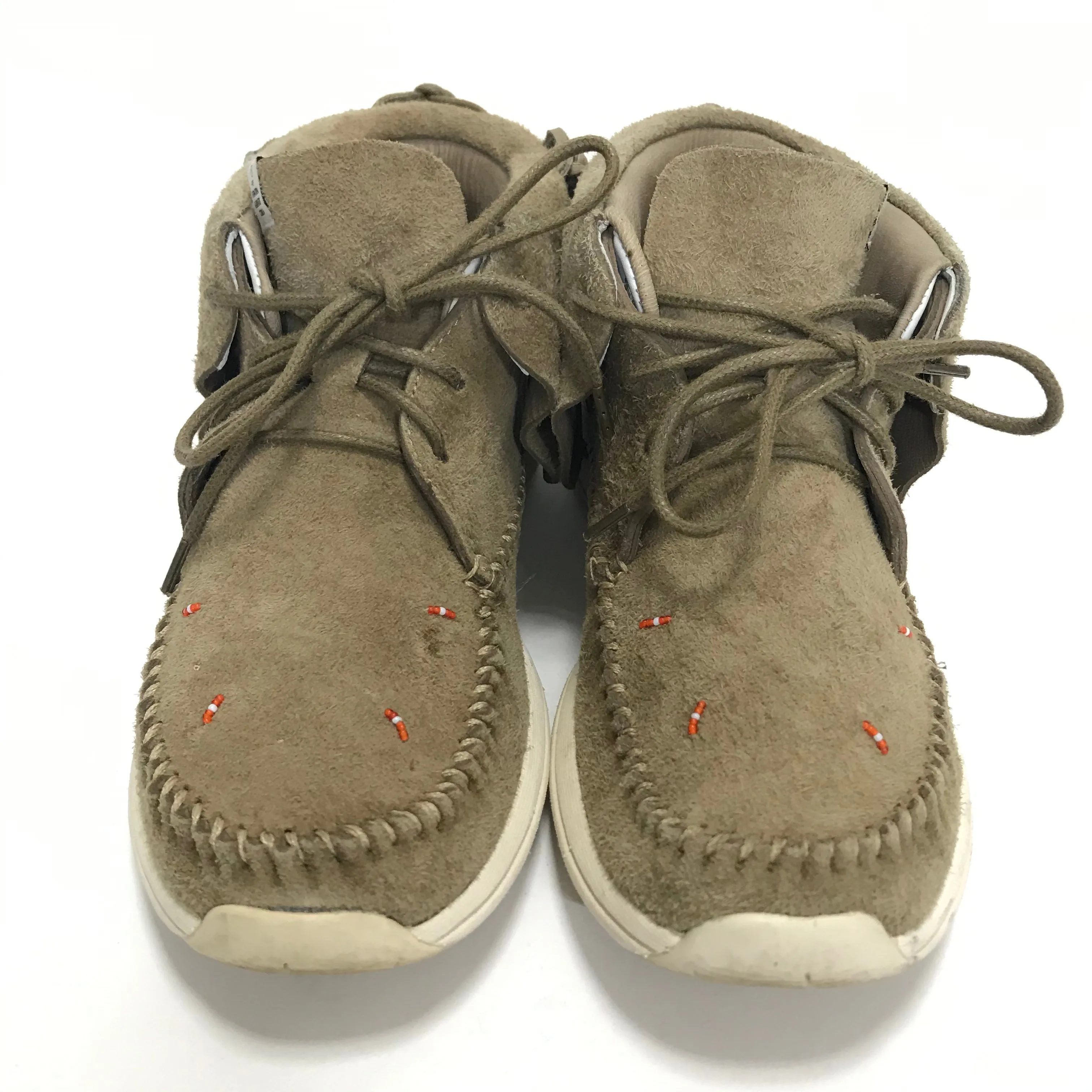 [8] Visvim FBT Lhamo Folk Suede Sand