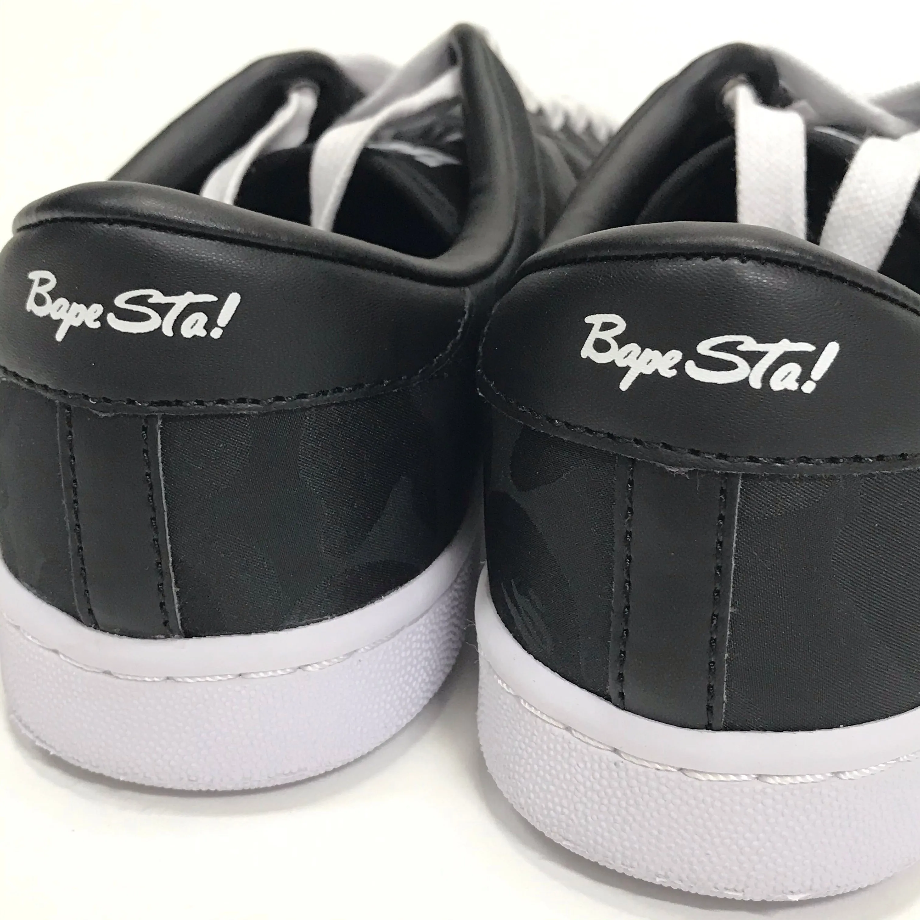 [9] DS! A Bathing Ape Bape Sta Low Black