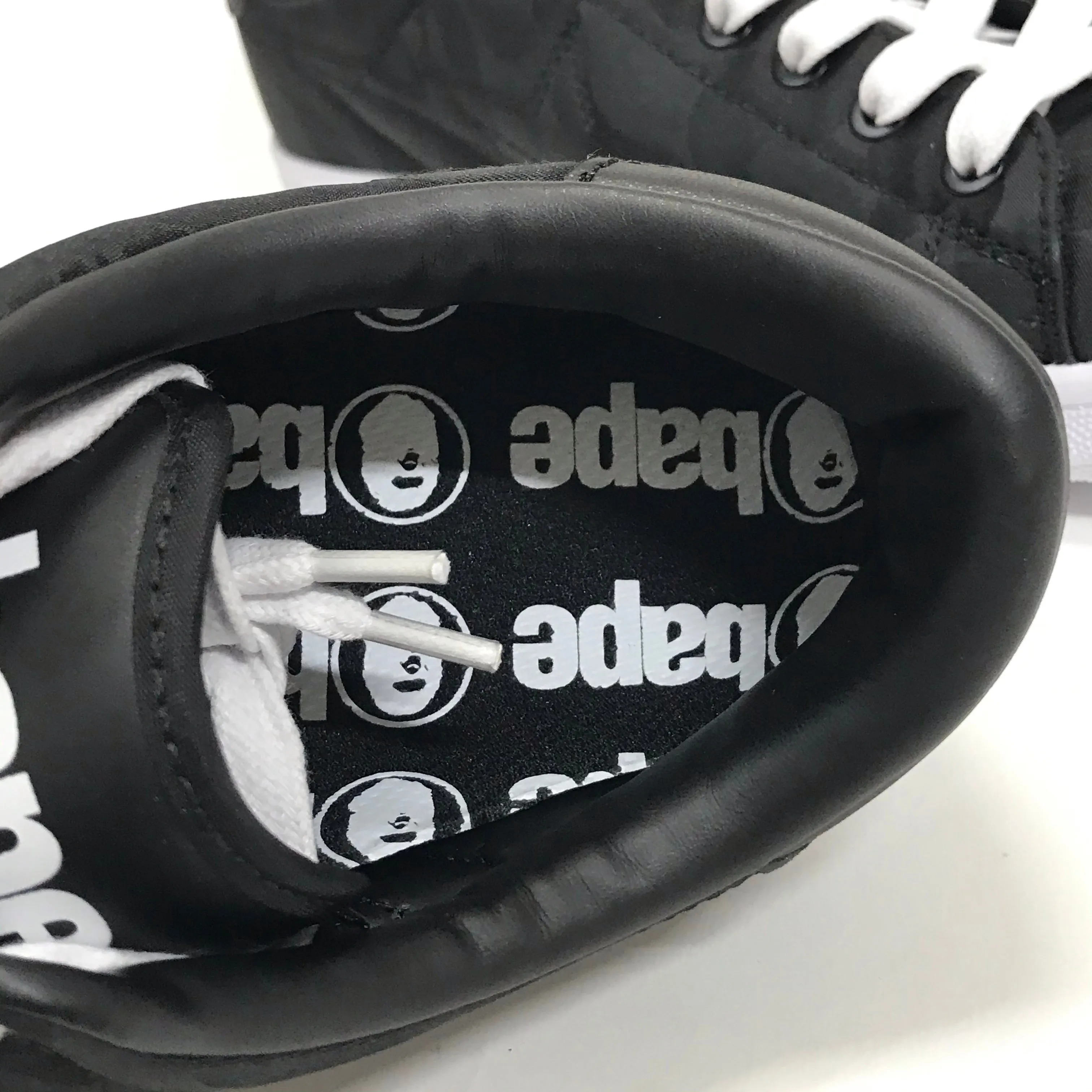 [9] DS! A Bathing Ape Bape Sta Low Black