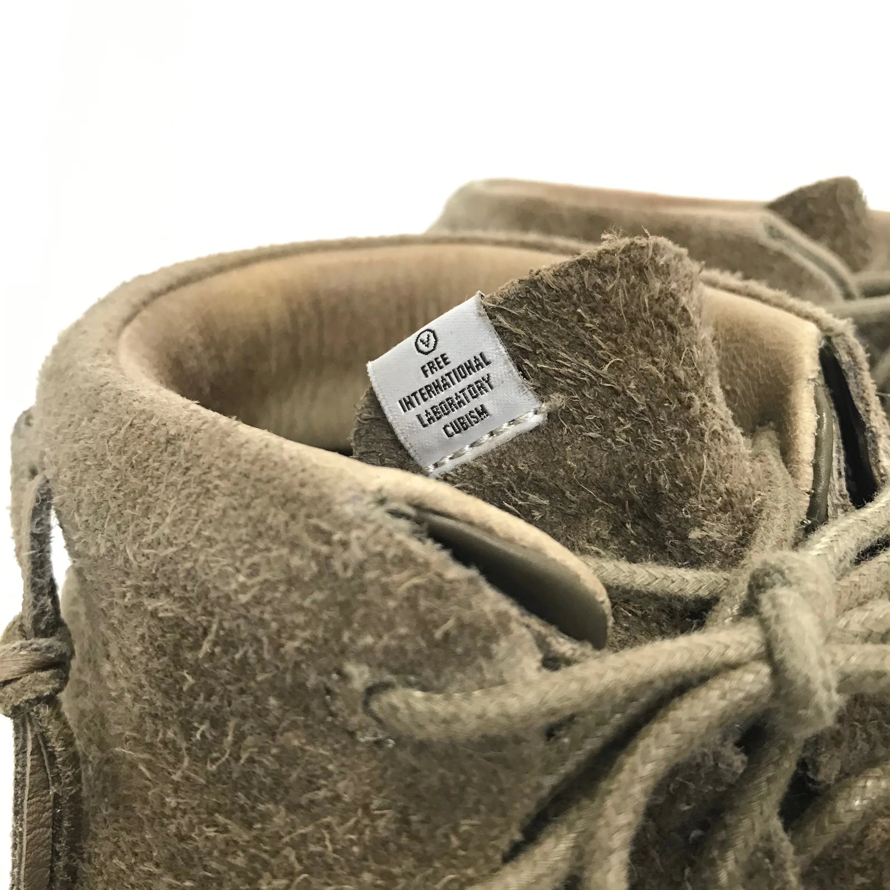 [9] Visvim FBT Lhamo Folk Suede Brown