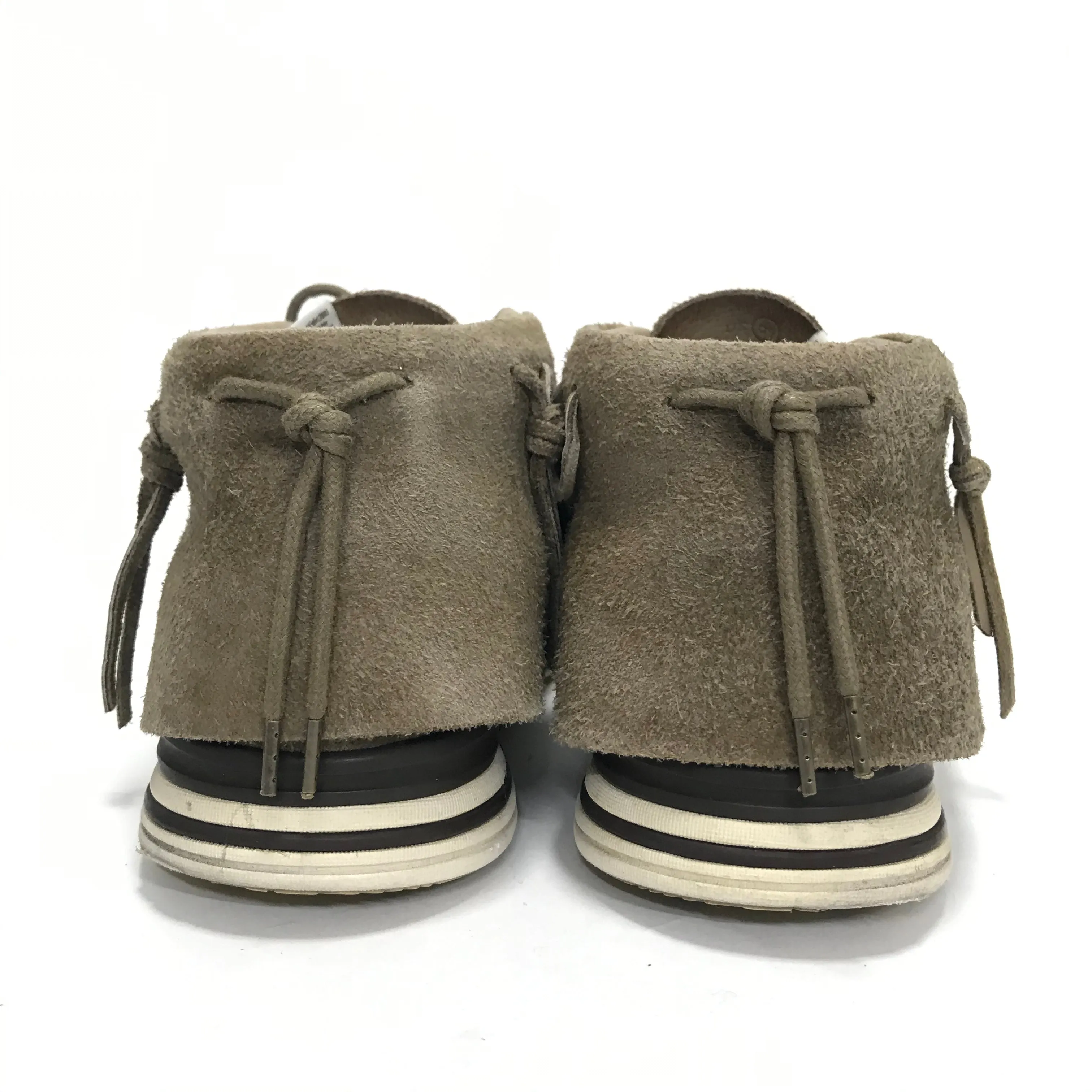 [9] Visvim FBT Lhamo Folk Suede Brown