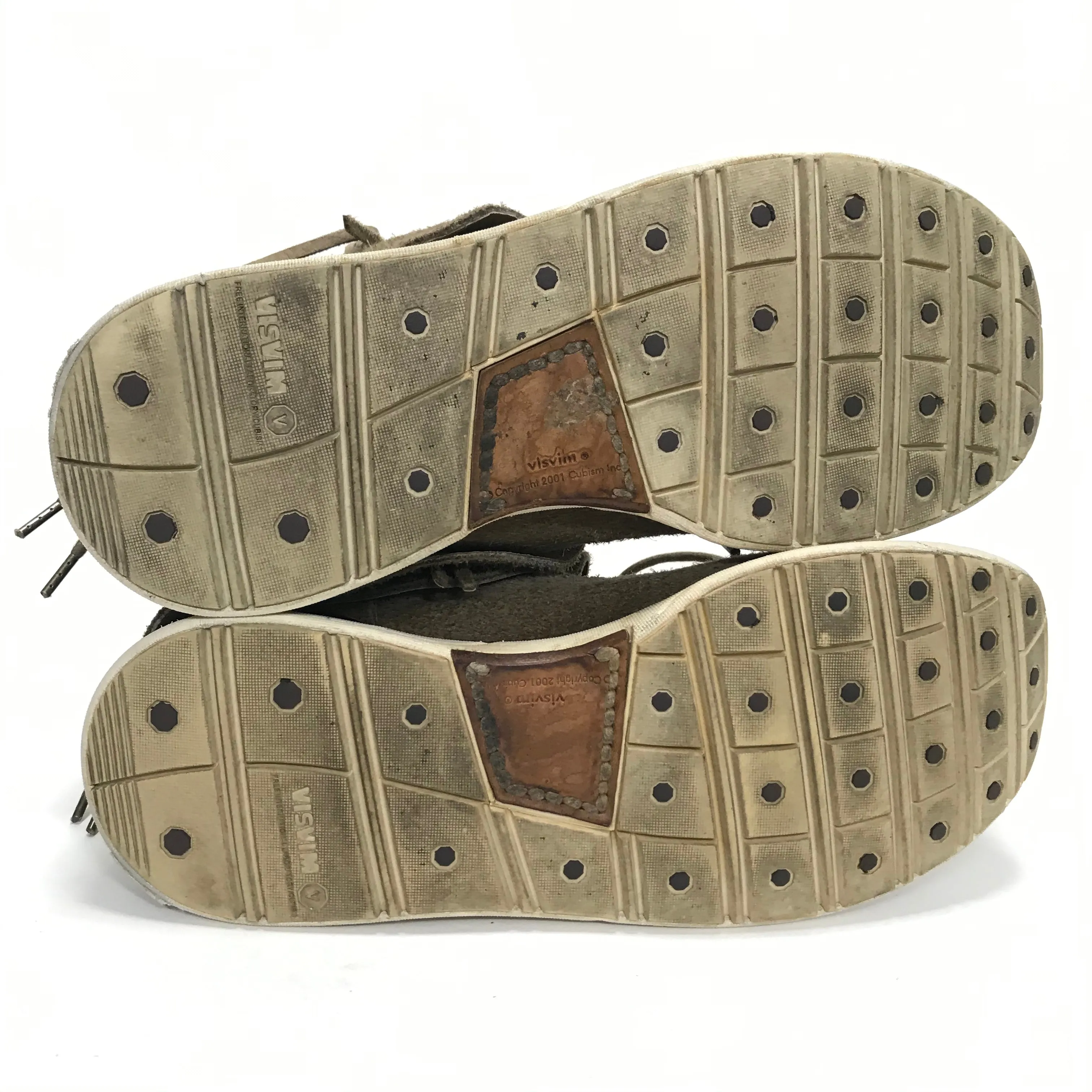 [9] Visvim FBT Lhamo Folk Suede Brown