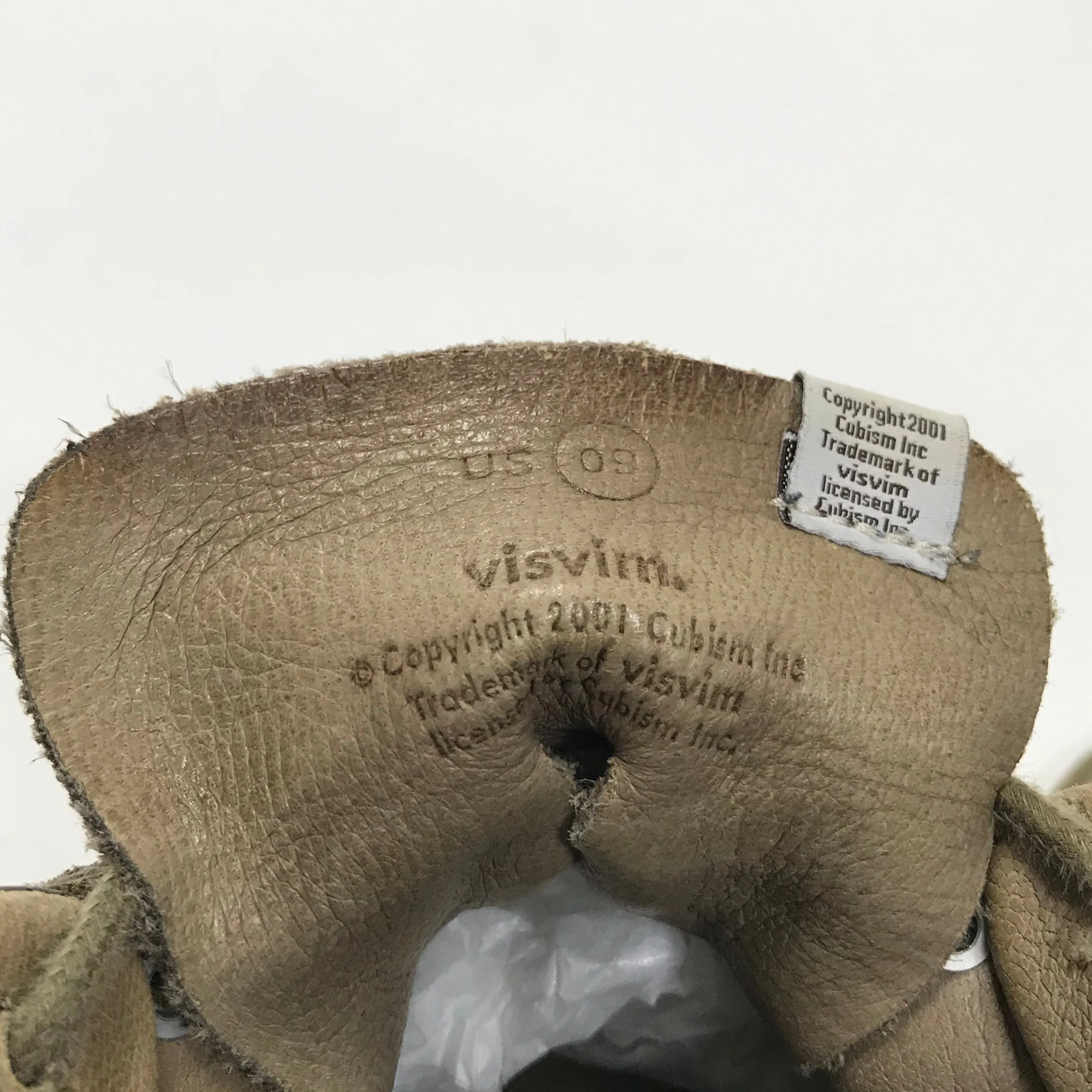 [9] Visvim FBT Lhamo Folk Suede Brown