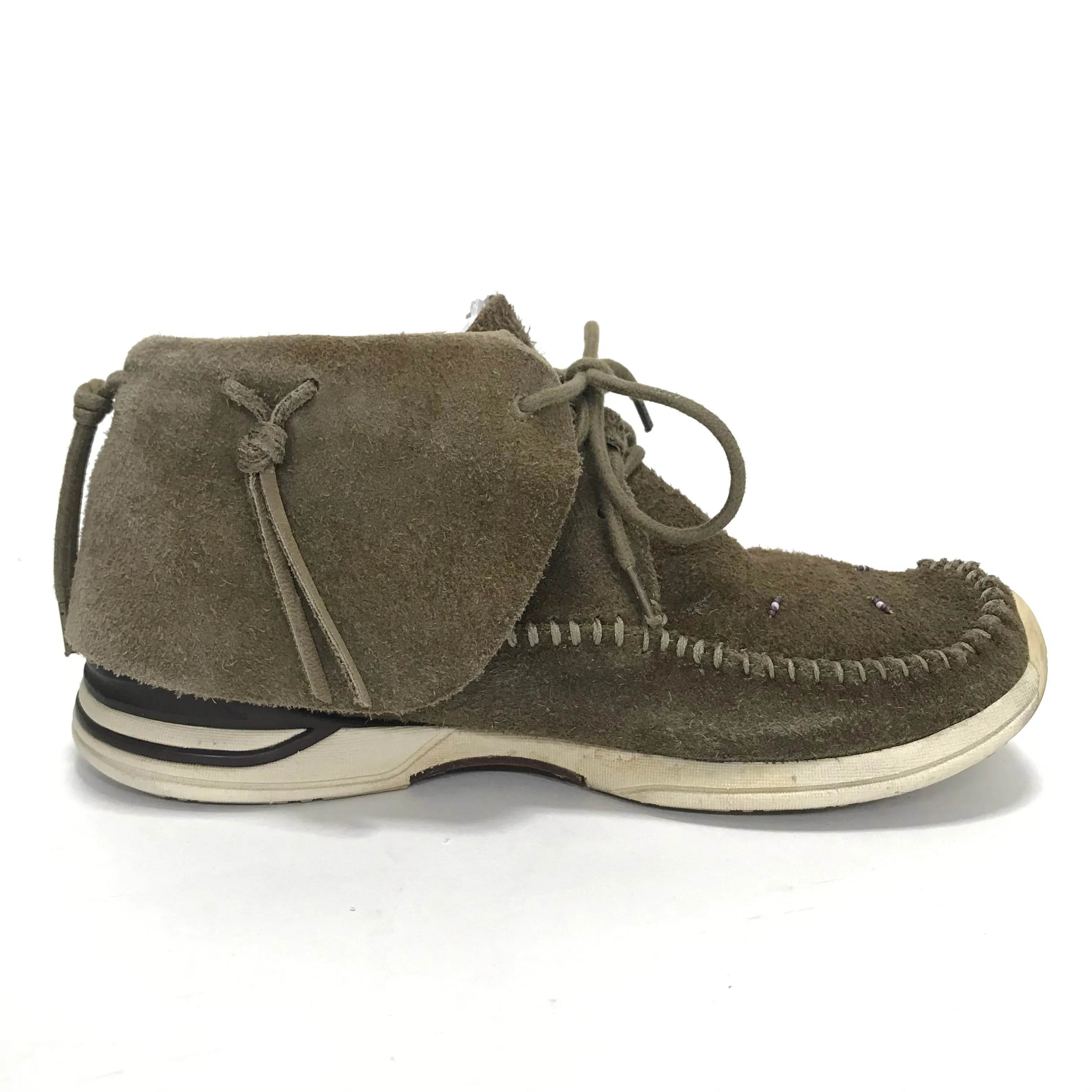 [9] Visvim FBT Lhamo Folk Suede Brown