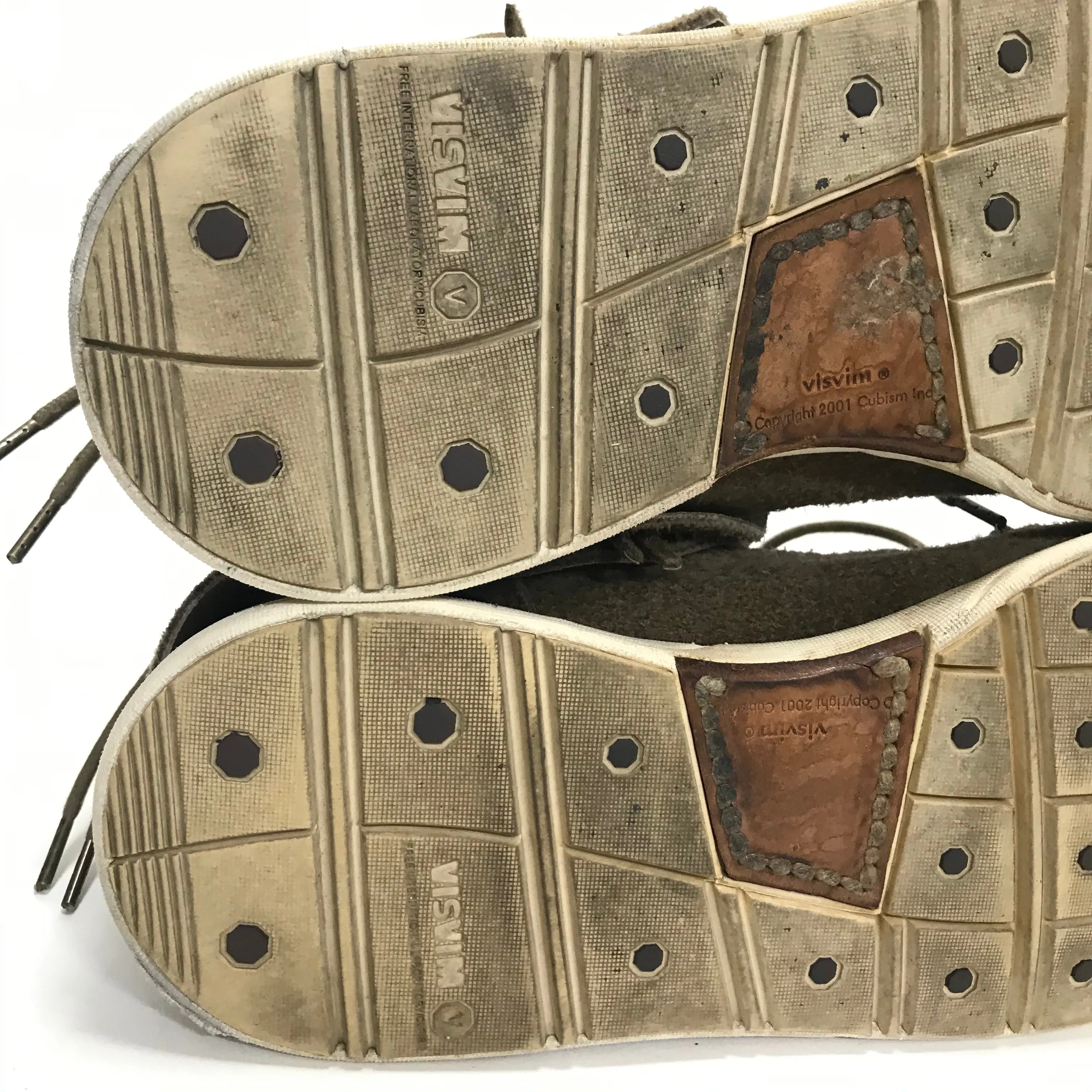 [9] Visvim FBT Lhamo Folk Suede Brown