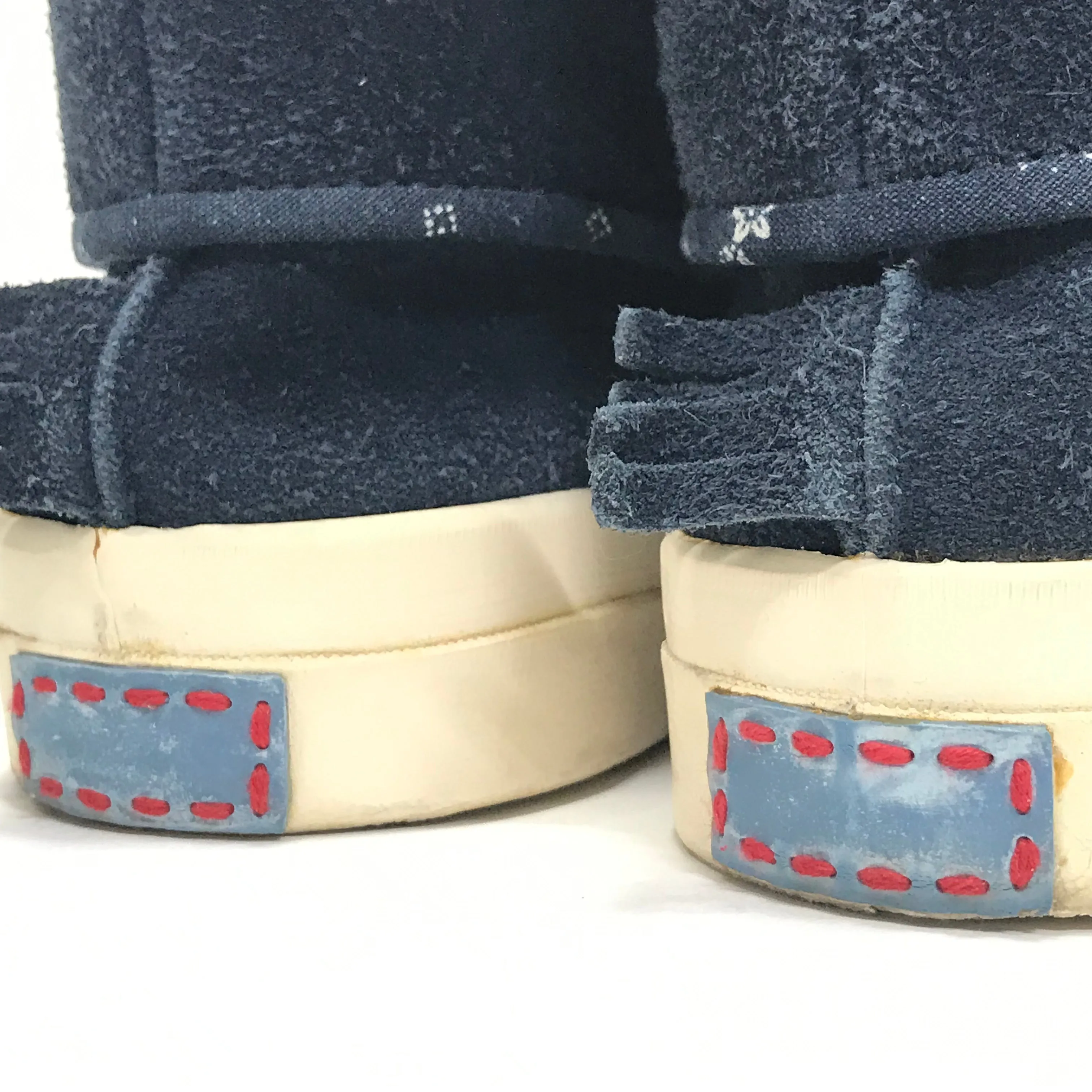 [9] Visvim Flynt Hi Pizi Navy