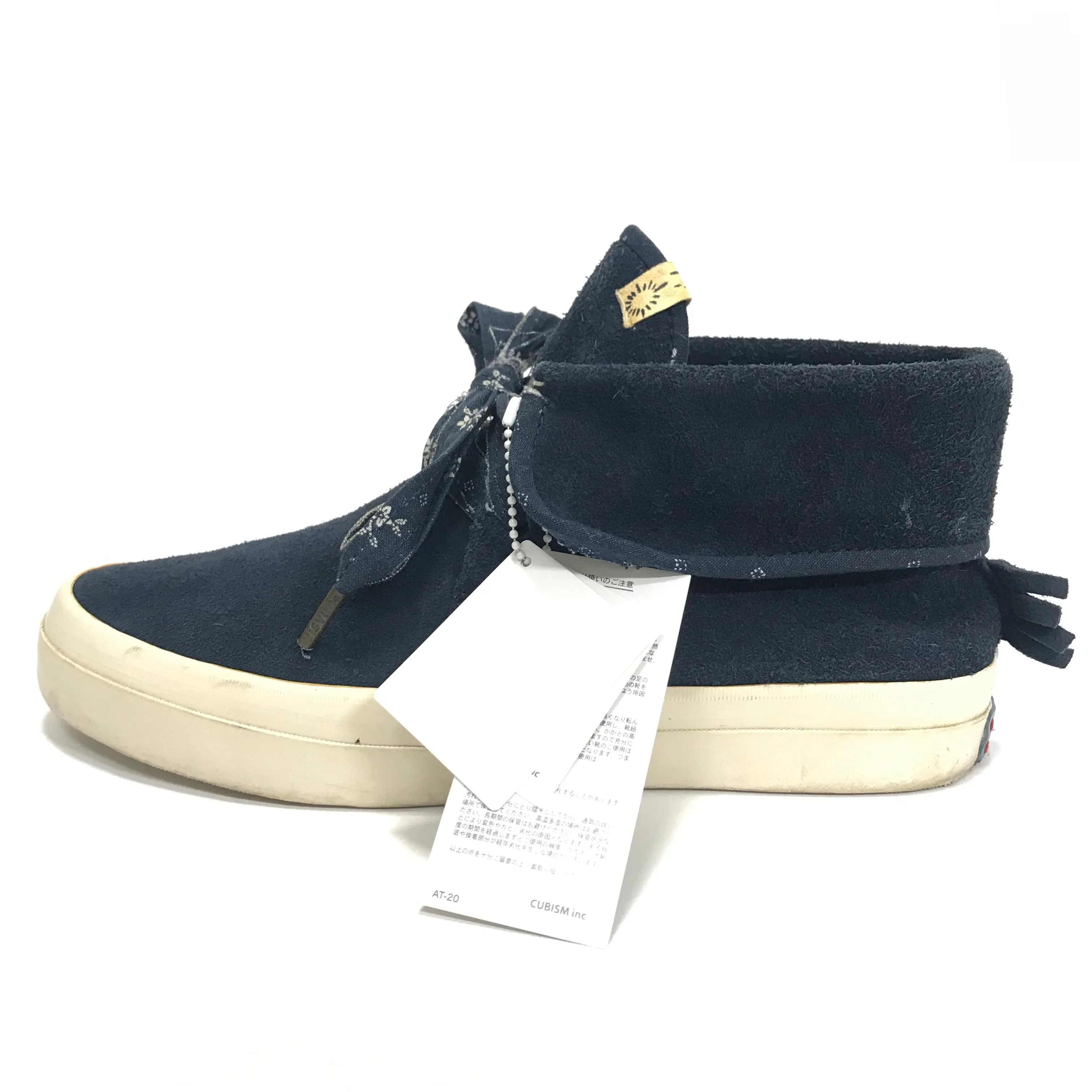 [9] Visvim Flynt Hi Pizi Navy