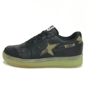 [9.5] A Bathing Ape Bape Sta 1st Camo Glow Sole Shoes