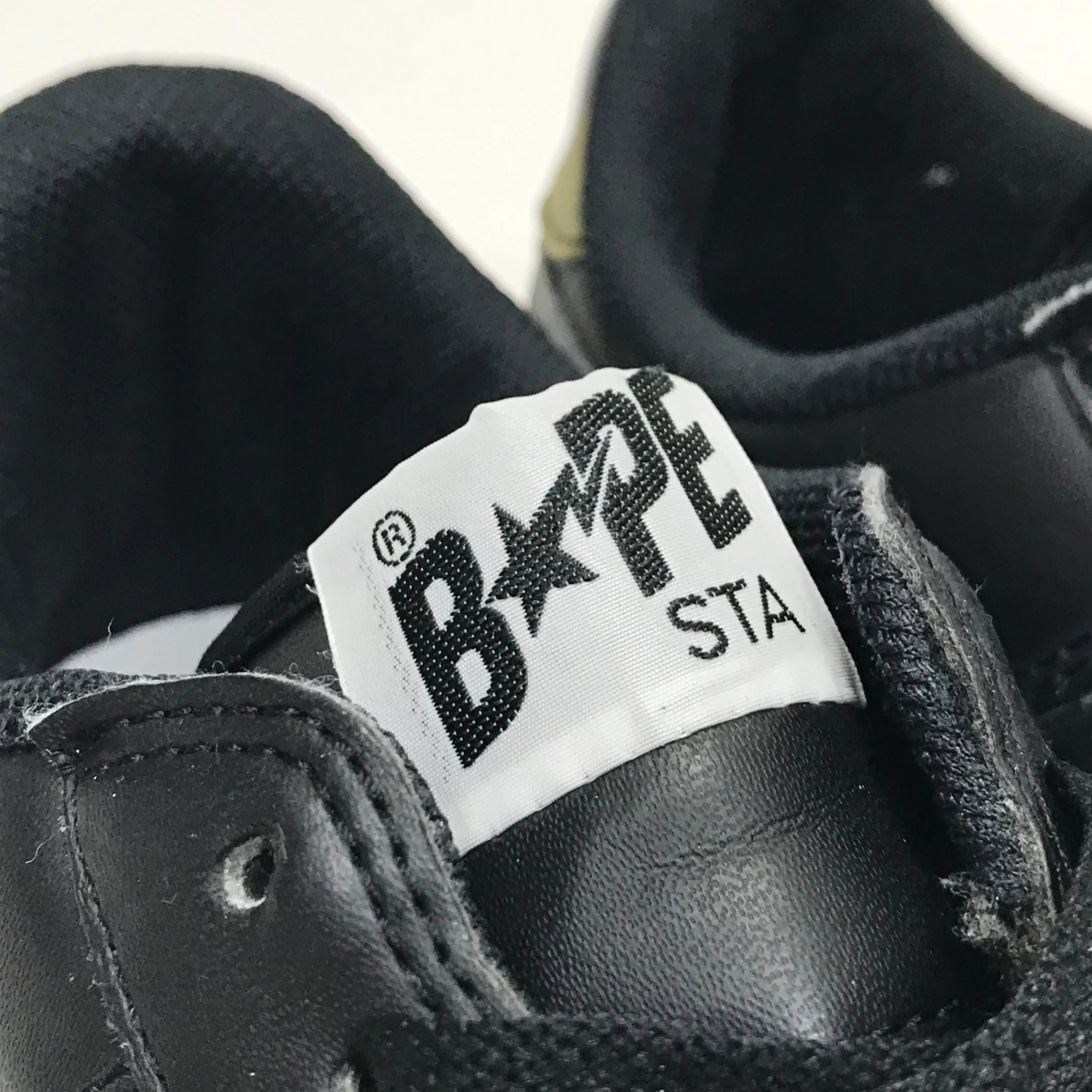 [9.5] A Bathing Ape Bape Sta 1st Camo Glow Sole Shoes
