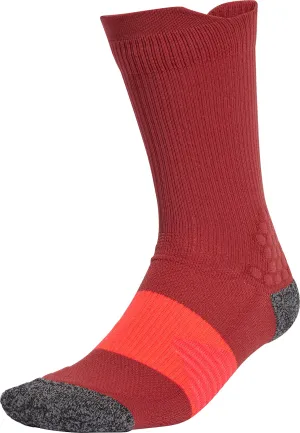 adidas Run X Boost Running Socks - Red