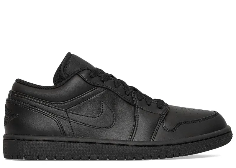 AIR JORDAN 1 LOW TRIPLE BLACK