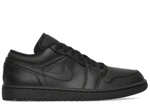 AIR JORDAN 1 LOW TRIPLE BLACK