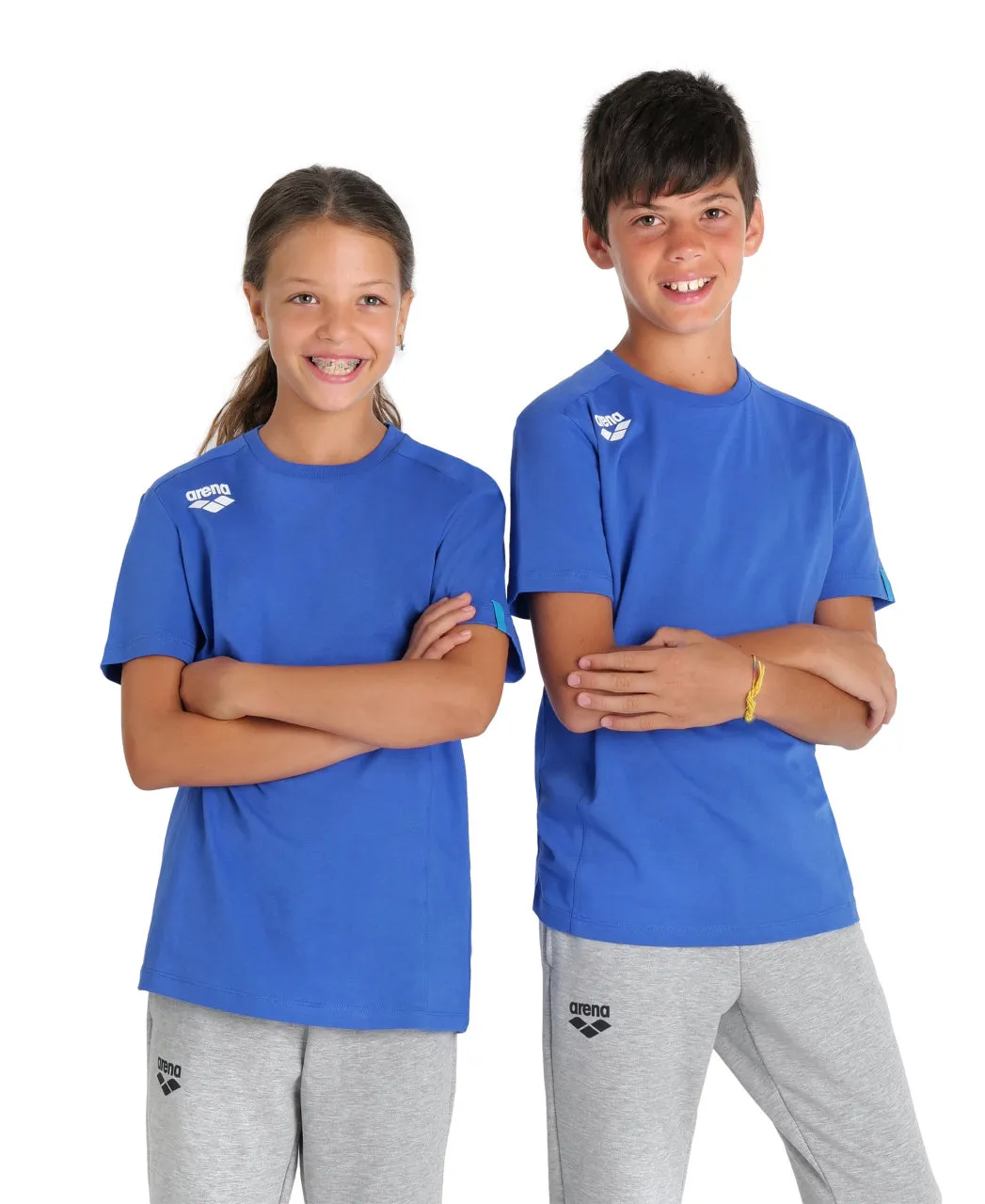 Arena Team Junior Panel T-Shirt - Royal
