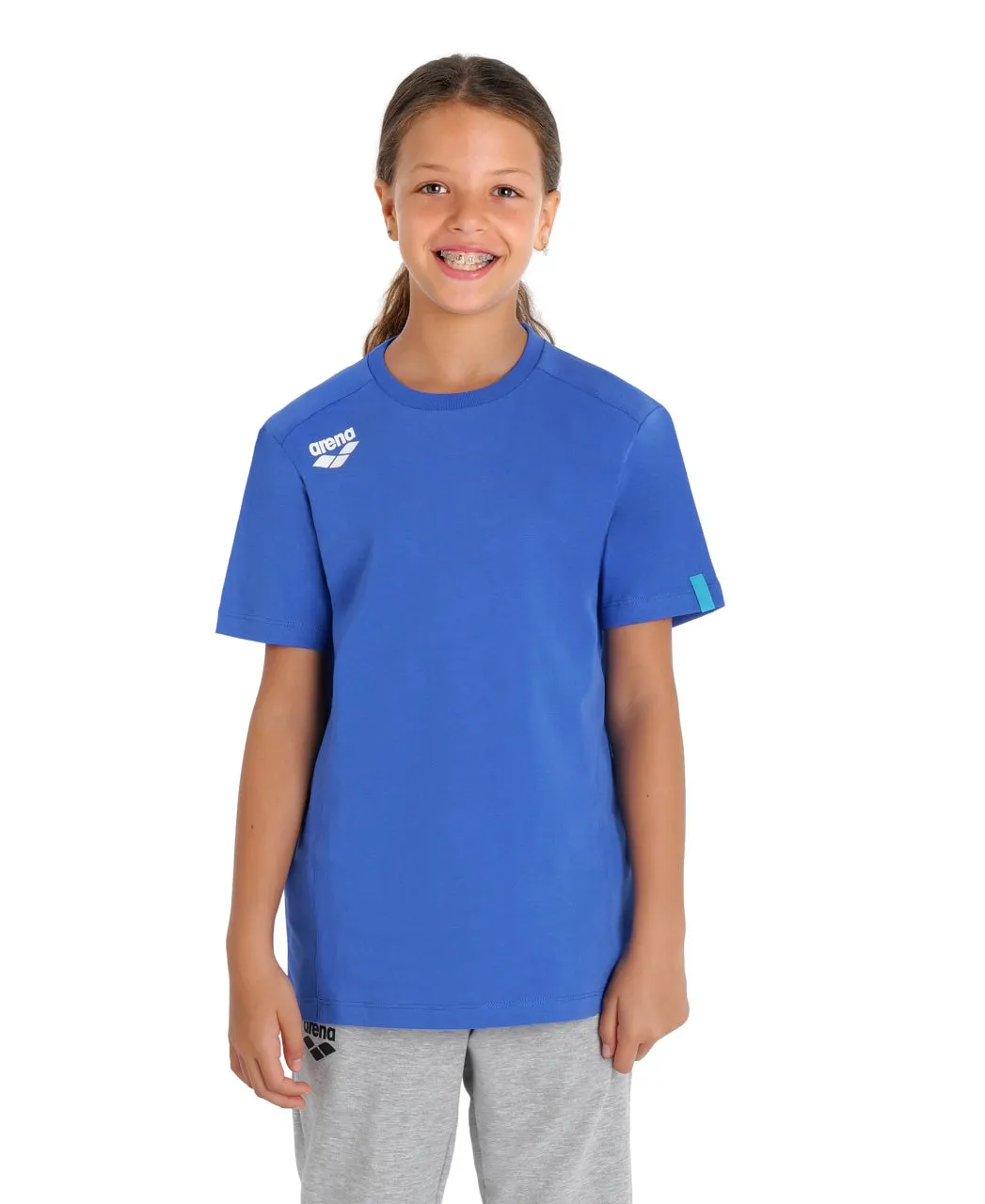 Arena Team Junior Panel T-Shirt - Royal
