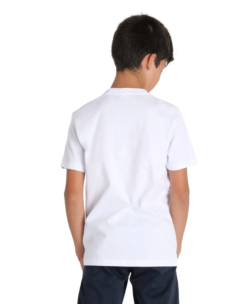 Arena Team Junior Panel T-Shirt - White
