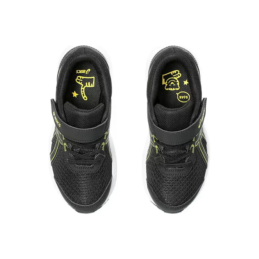 Asics Contend 8 PS Black/Bright Yellow