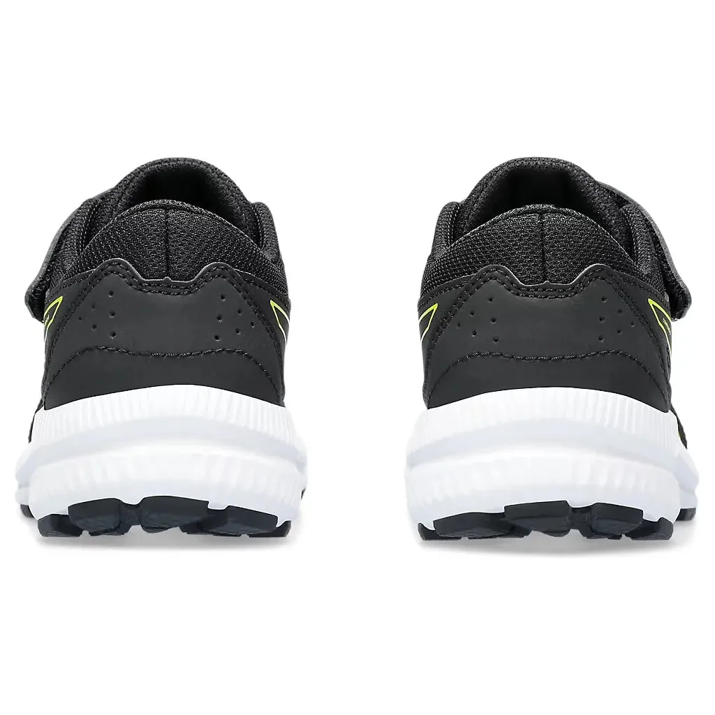 Asics Contend 8 PS Black/Bright Yellow