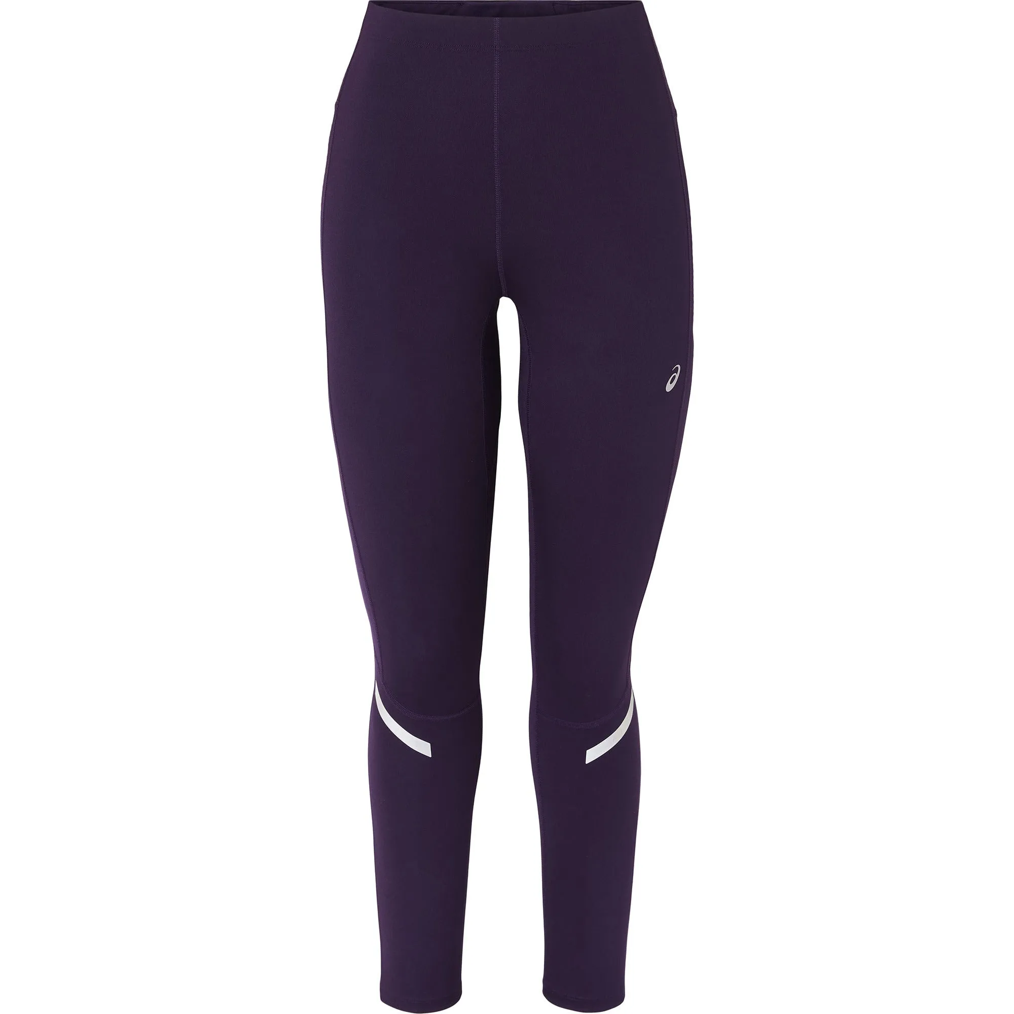 Asics Lite-Show Womens Long Running Tights - Purple