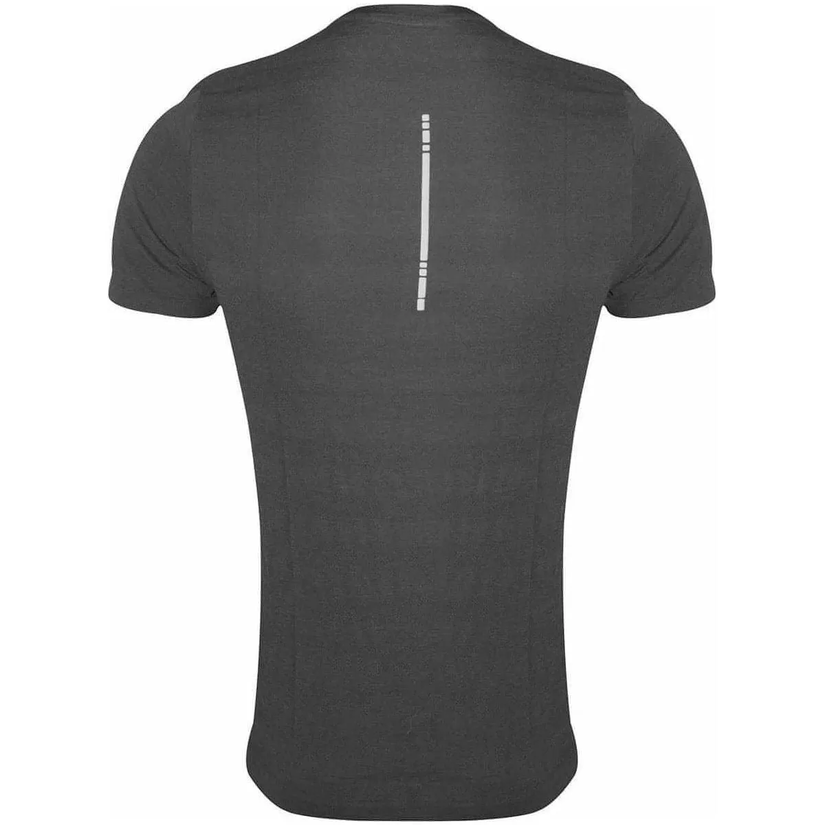Asics Sport Seamless Knit Short Sleeve Mens Running Top - Grey