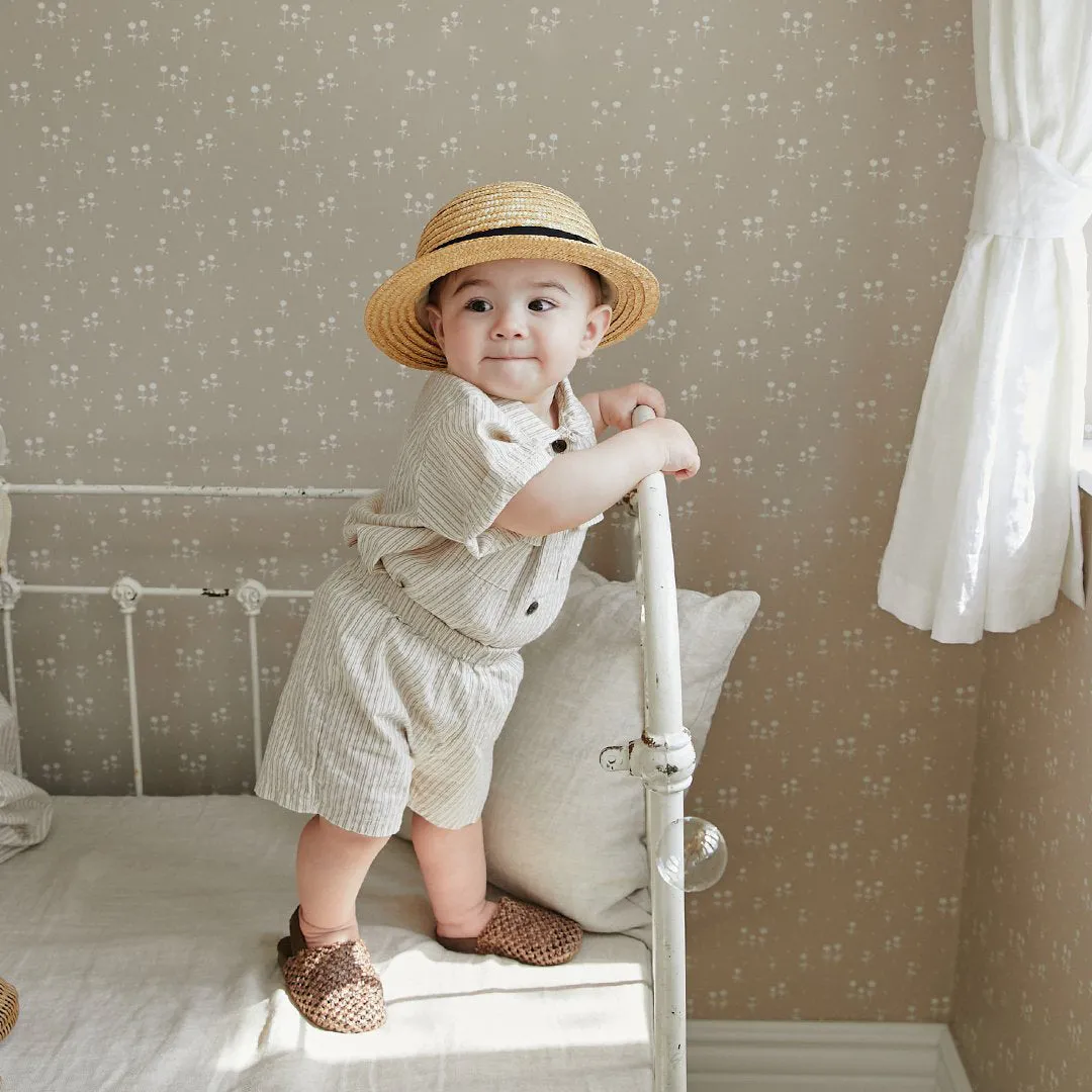Baby Summer Shirt and Bottom Set - Stripe Set