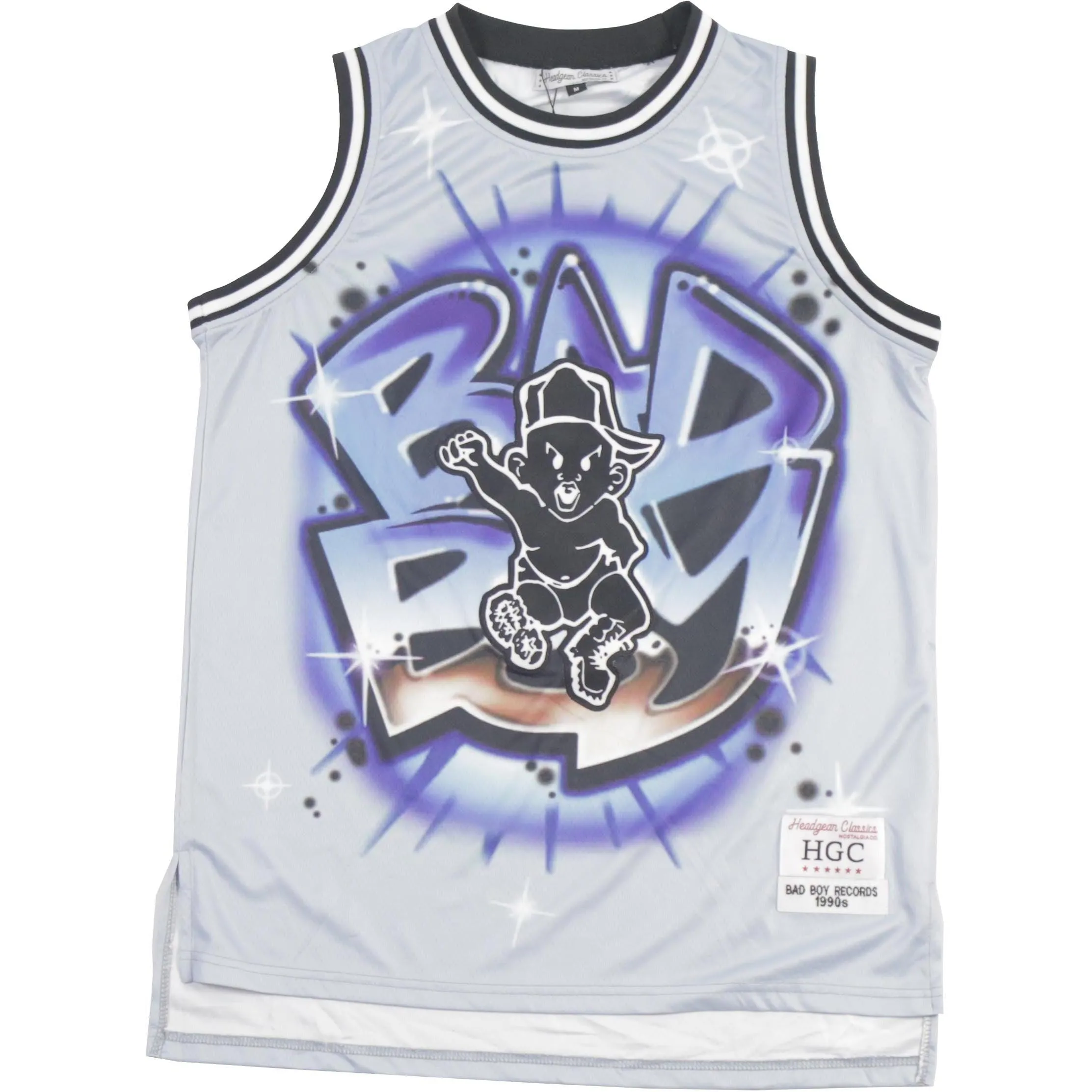 BAD BOY BLUE BASKETBALL JERSEY