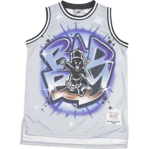 BAD BOY BLUE BASKETBALL JERSEY