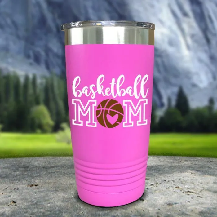 Basketball Mom Color Printed Tumblers