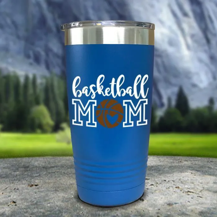 Basketball Mom Color Printed Tumblers