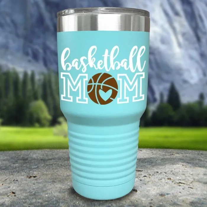 Basketball Mom Color Printed Tumblers