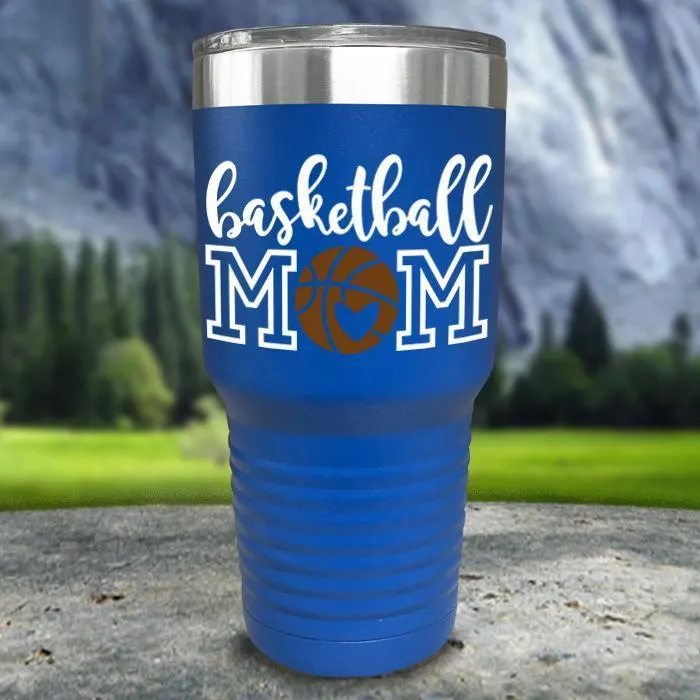 Basketball Mom Color Printed Tumblers