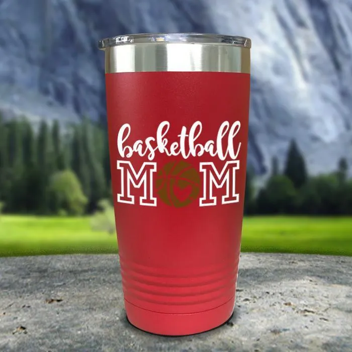 Basketball Mom Color Printed Tumblers