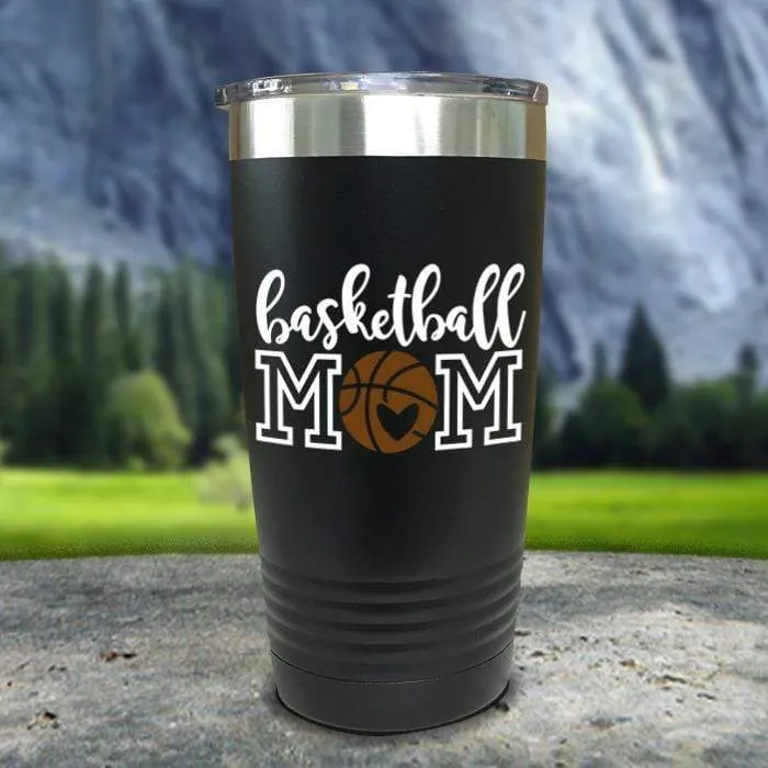 Basketball Mom Color Printed Tumblers
