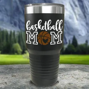 Basketball Mom Color Printed Tumblers