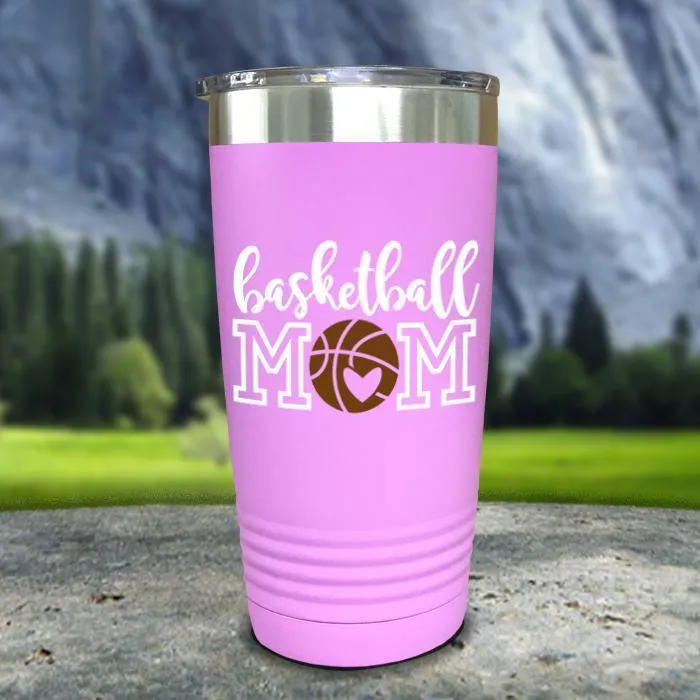 Basketball Mom Color Printed Tumblers