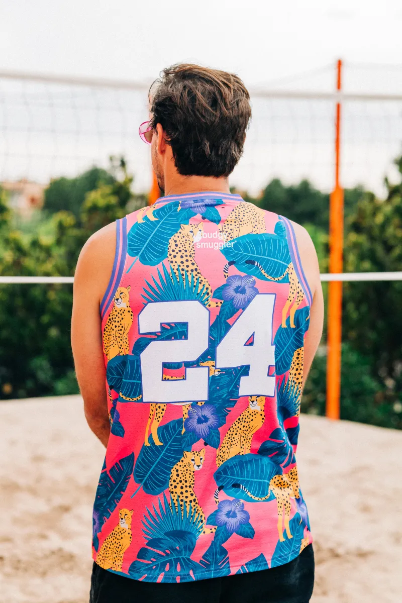 Basketball Singlet in Cheeky Cheetahs
