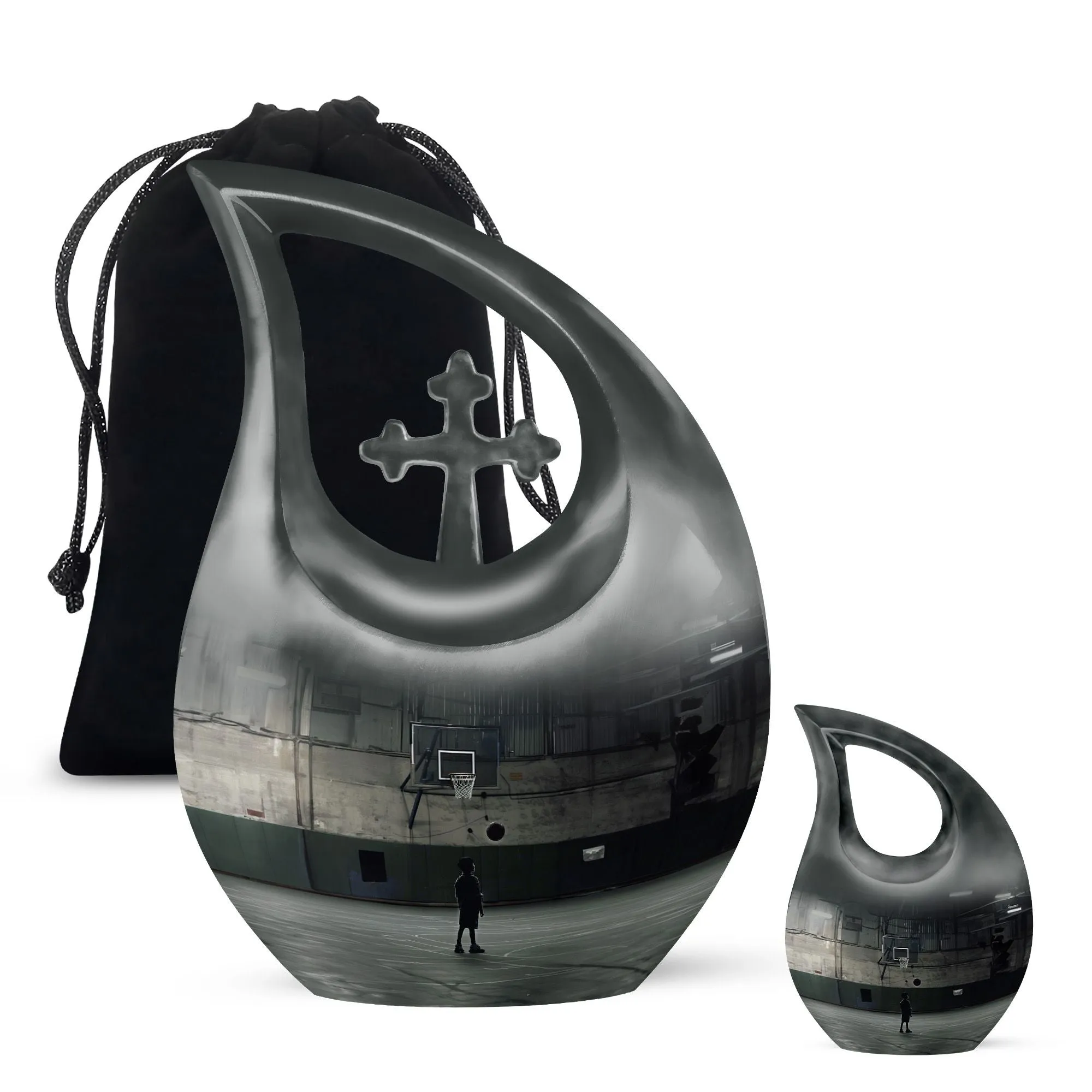 Basketball Themed Memorial Urn for Lasting Keepsake